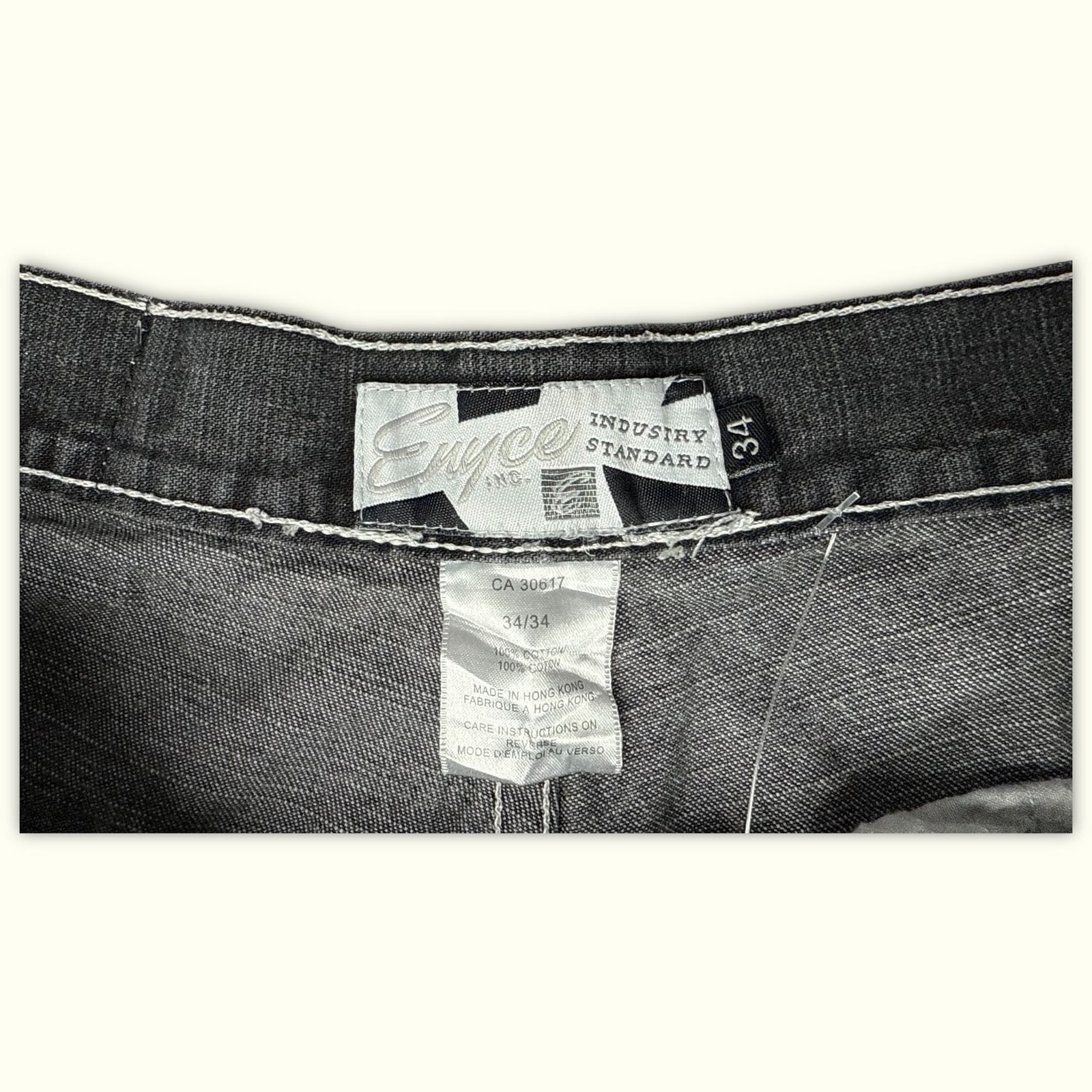 Enyce Jean Baggy Homme 2000s Streetwear – W34