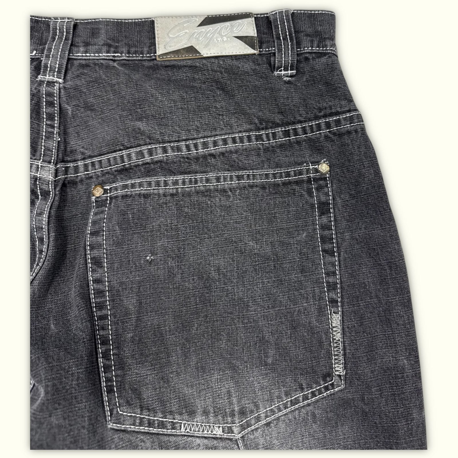 Enyce Jean Baggy Homme 2000s Streetwear – W34