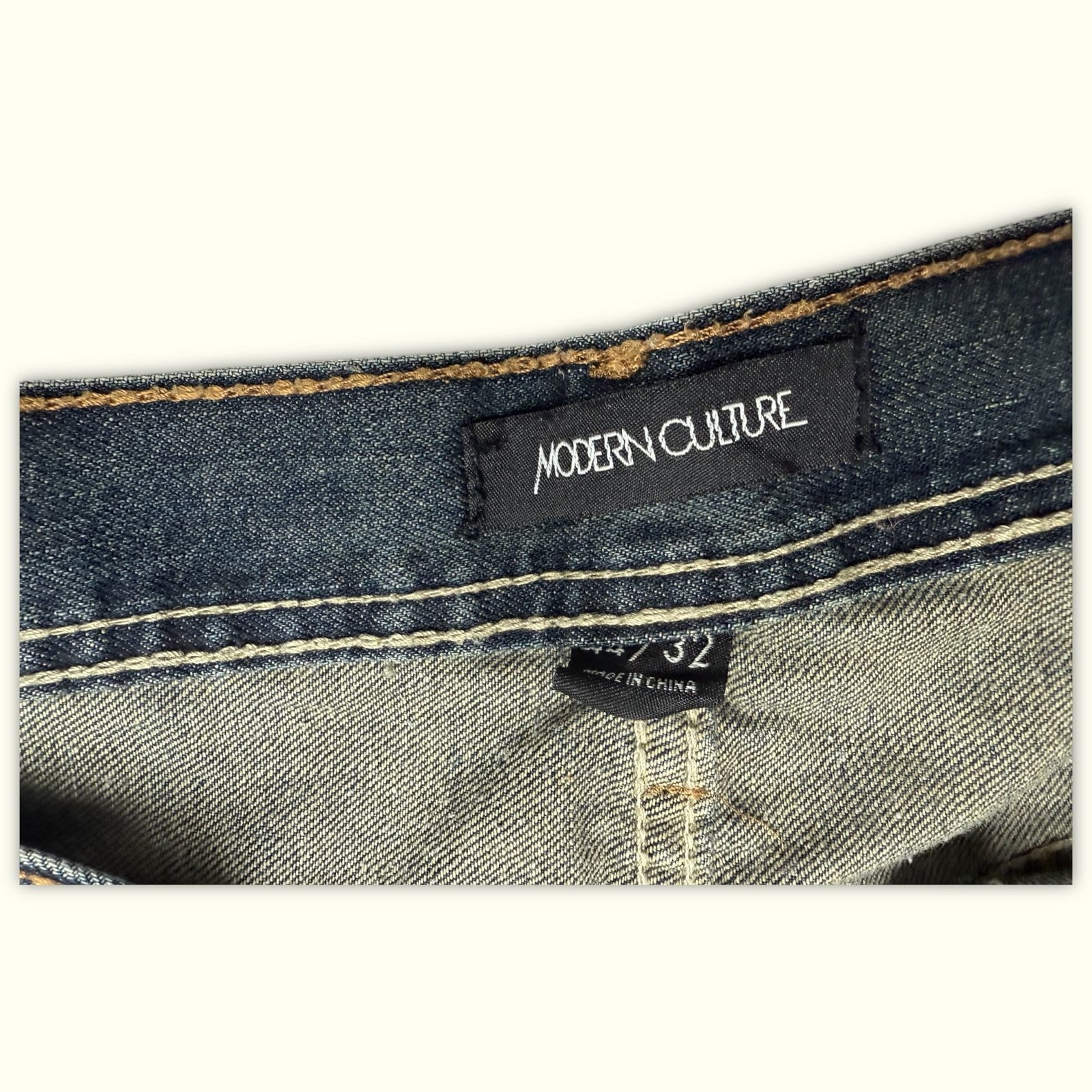 Modern Culture Jean Baggy Homme 2000s Streetwear – W44