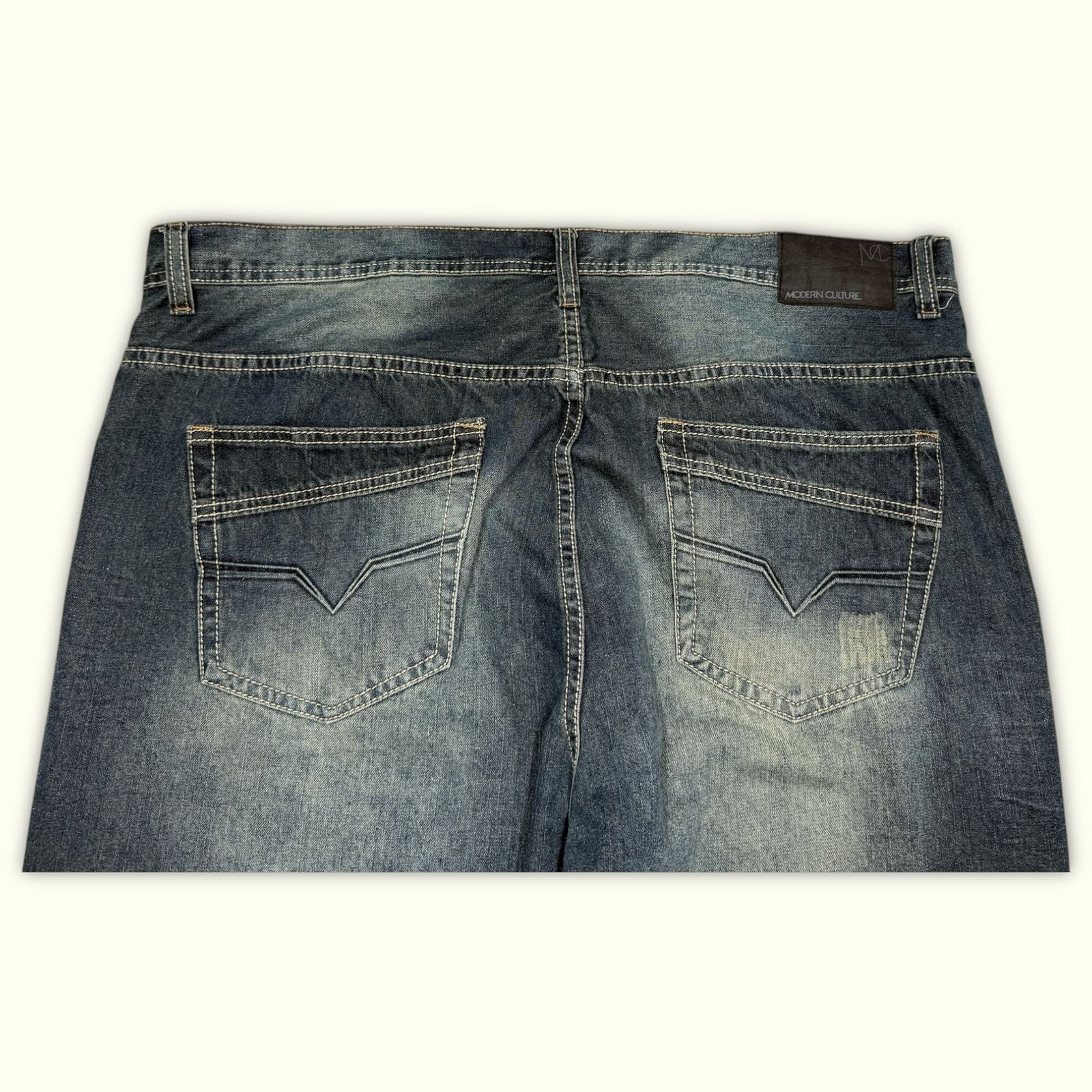 Modern Culture Jean Baggy Homme 2000s Streetwear – W44