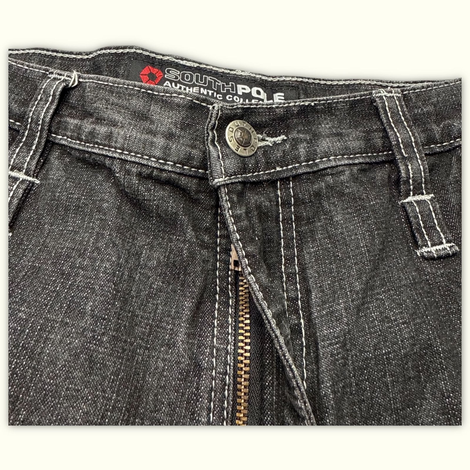 Southpole Jean Baggy Homme 2000s Y2K – W34