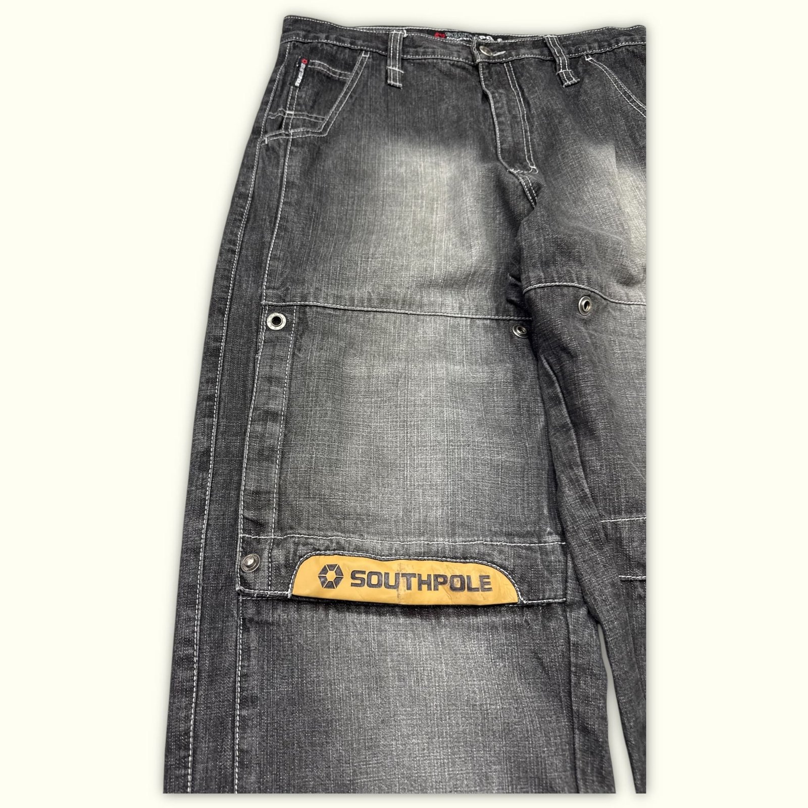 Southpole Jean Baggy Homme 2000s Y2K – W34