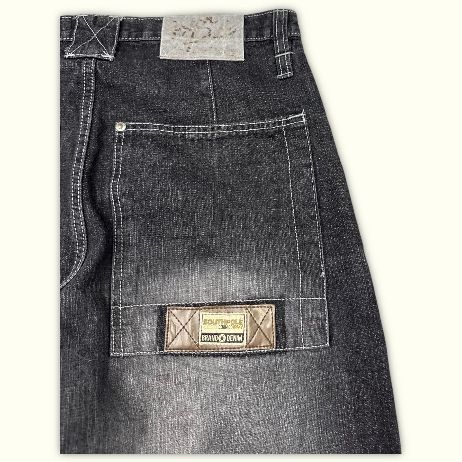 Southpole Jean Baggy Homme 2000s Y2K – W34