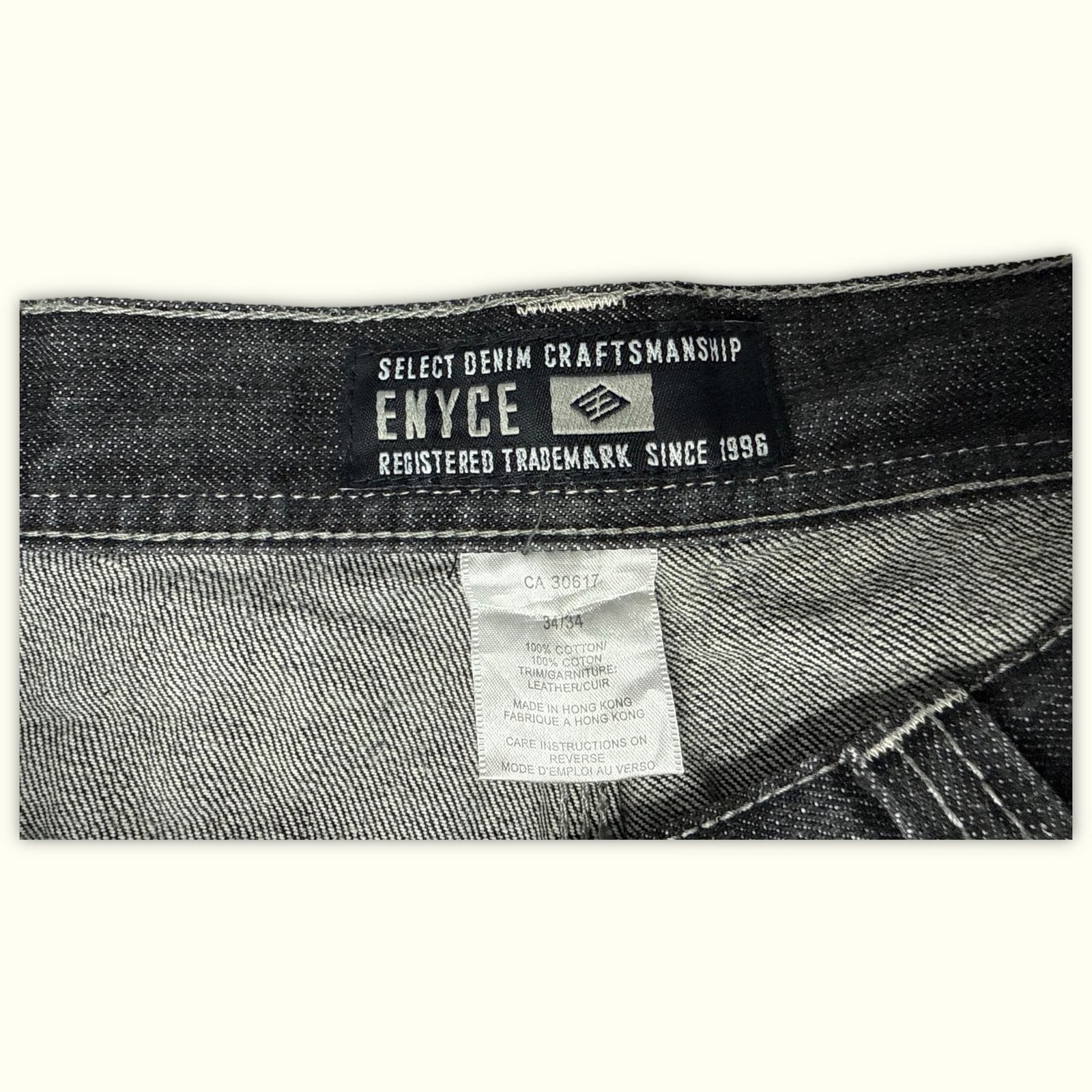 Enyce Jean Baggy Homme 2000s Y2K – W34