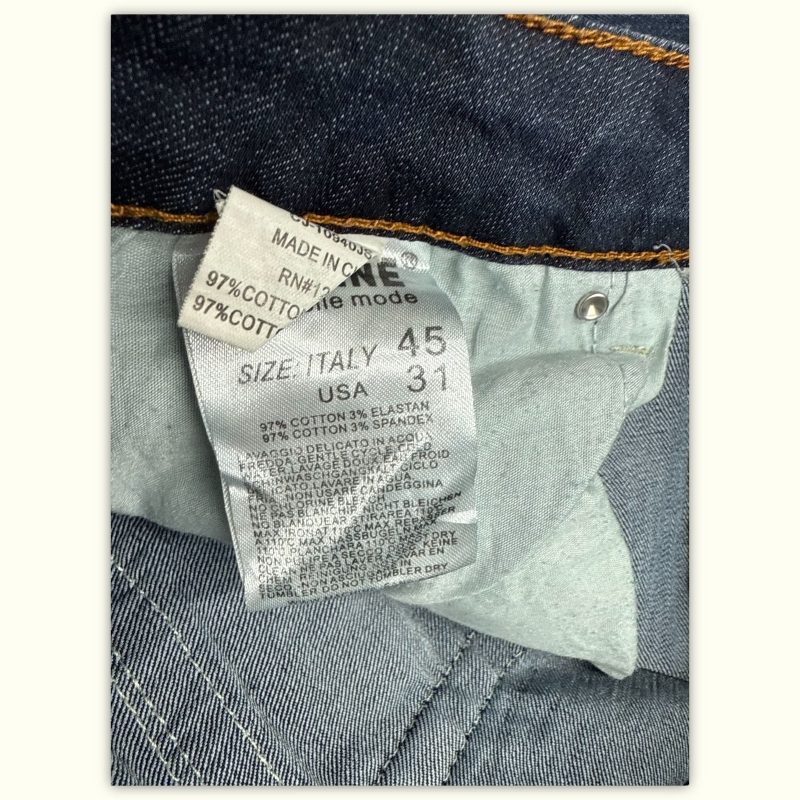 Machine Jean Bootcut Femme 2000s Y2K – W31