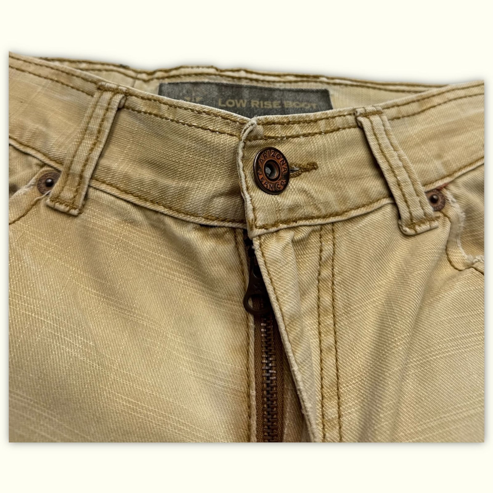 Arizona Jean Co Pantalon Bootcut Femme 2000s Y2K – W29