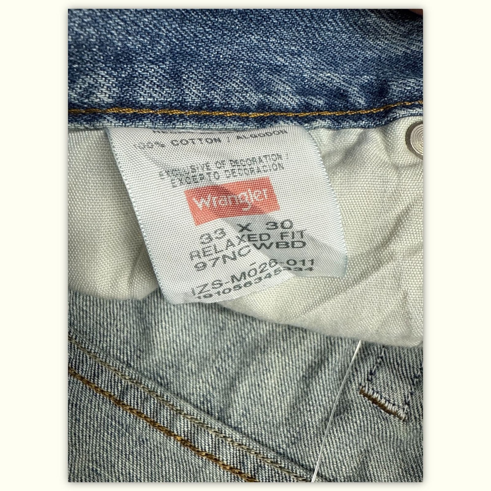 Wrangler Short Relaxed Homme Vintage – W33