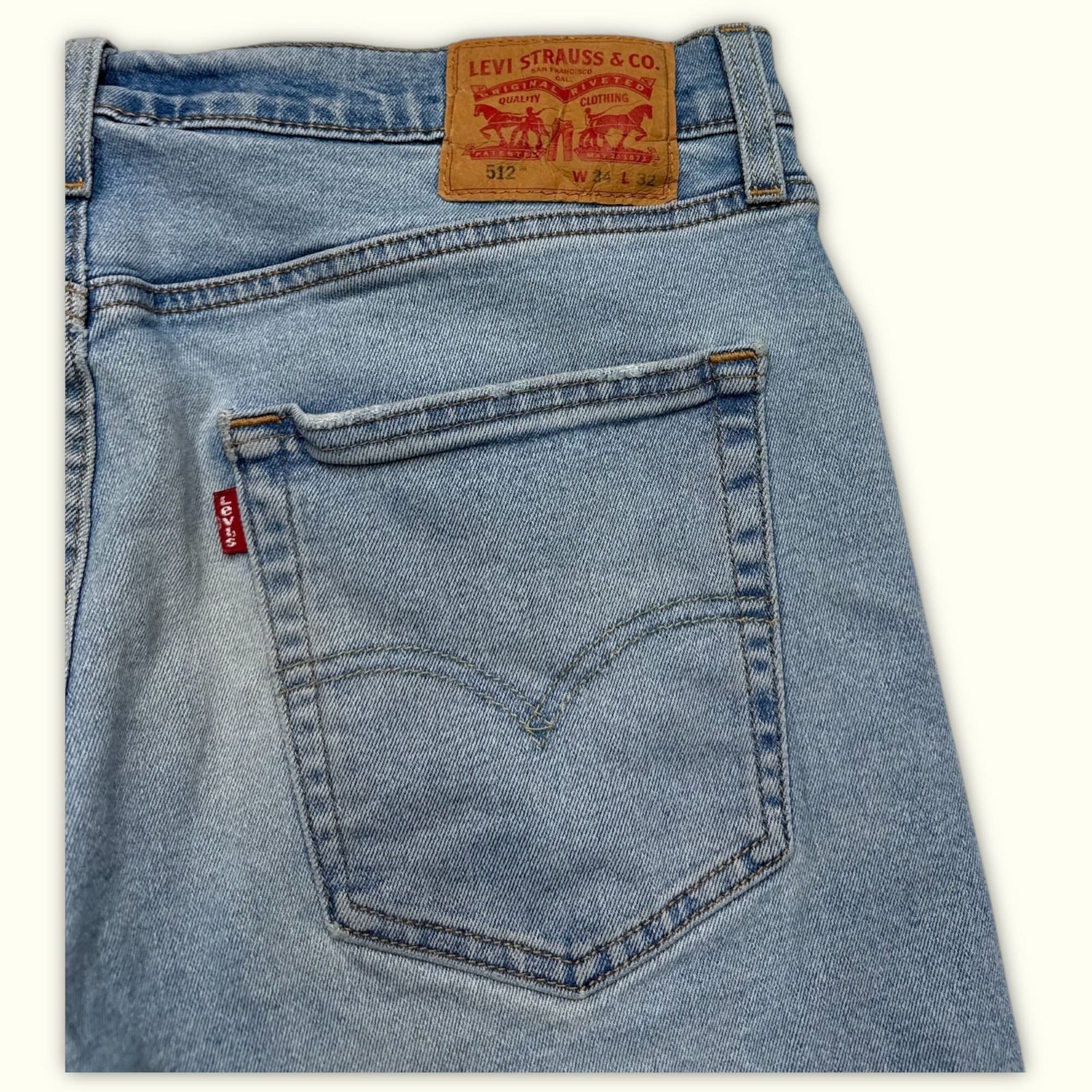 Levi'S Short Slim Homme Casual chic – W34