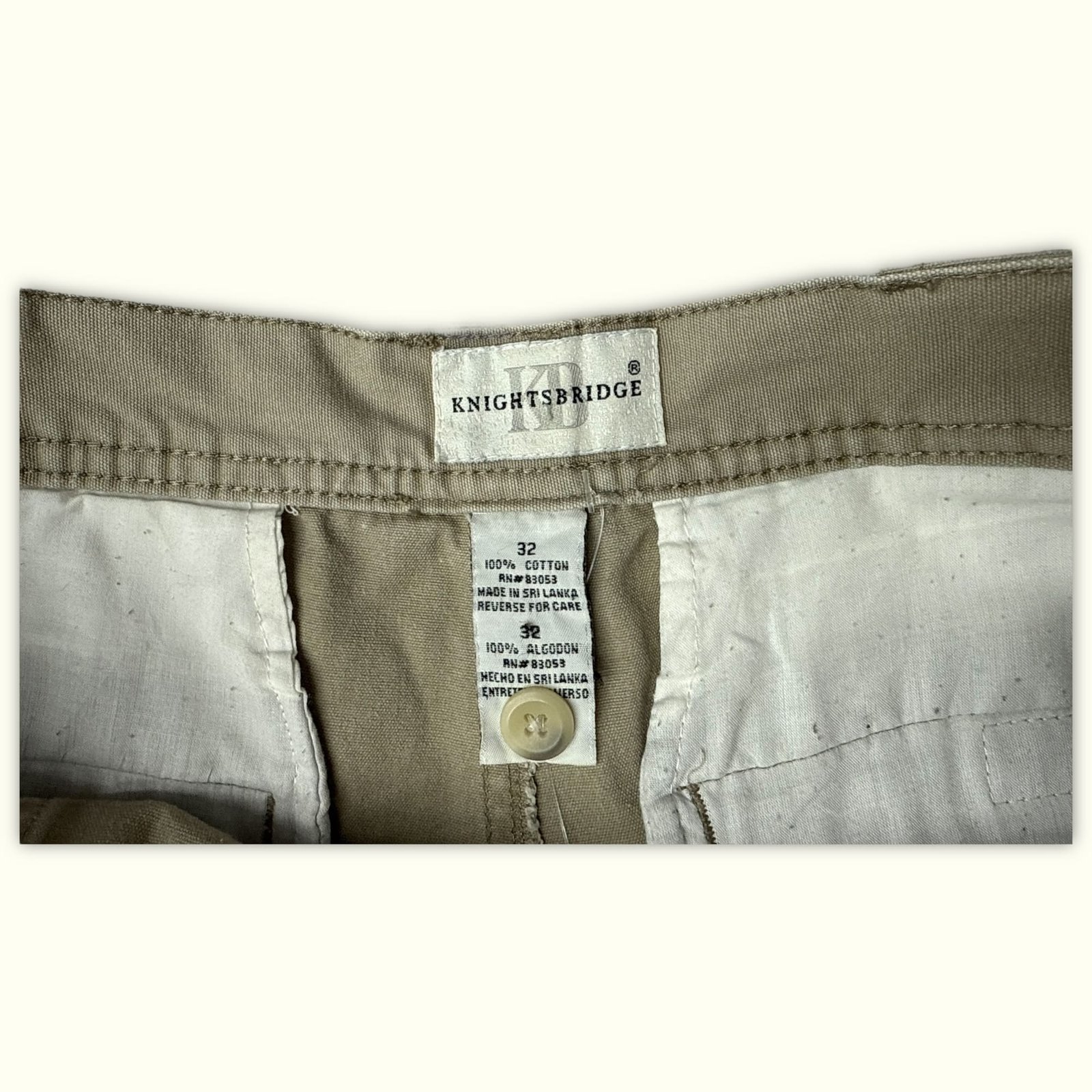 Knightsbridge Short Regular Homme Utility – W32