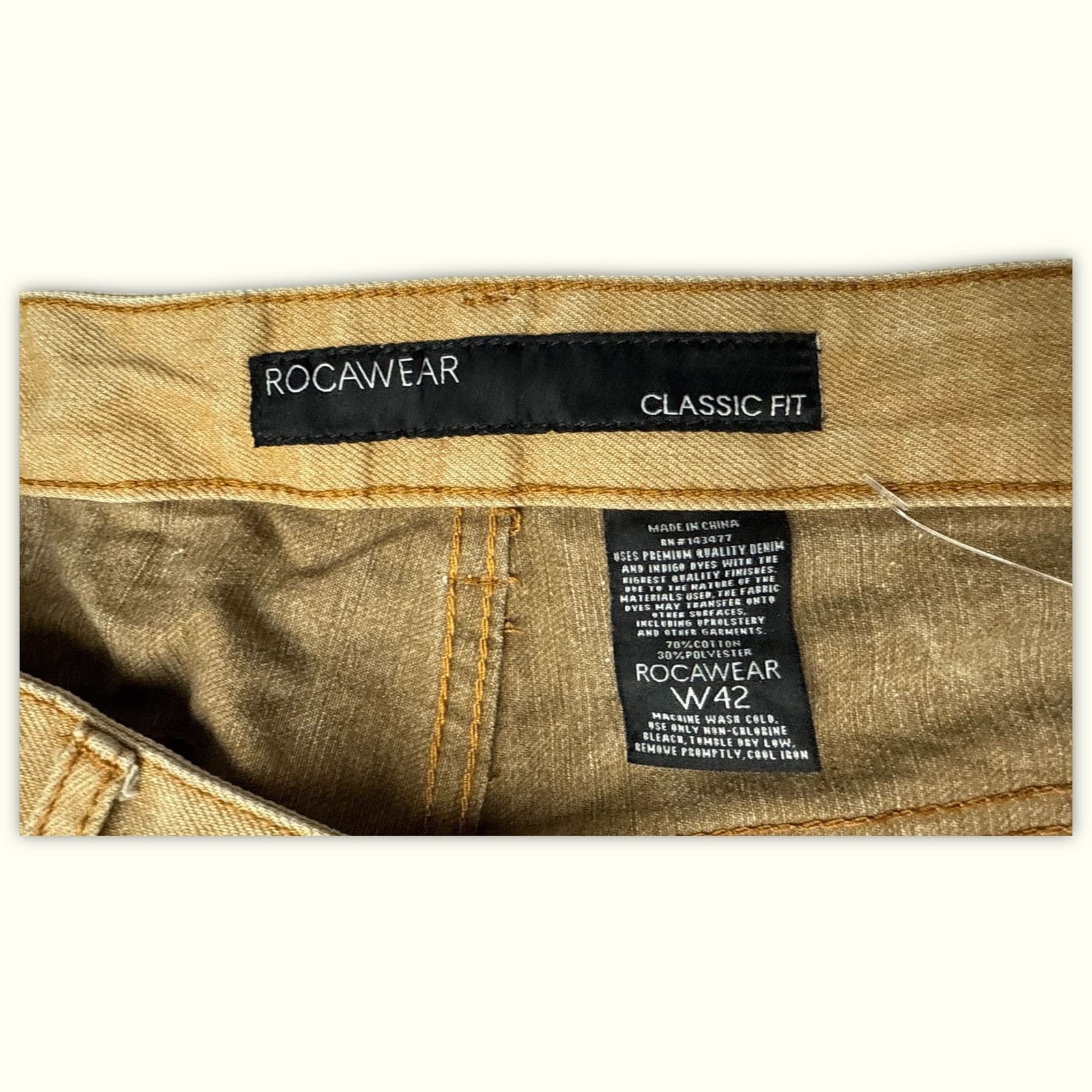 Rocawear Pantalon Regular Homme 2000s Y2K – W42