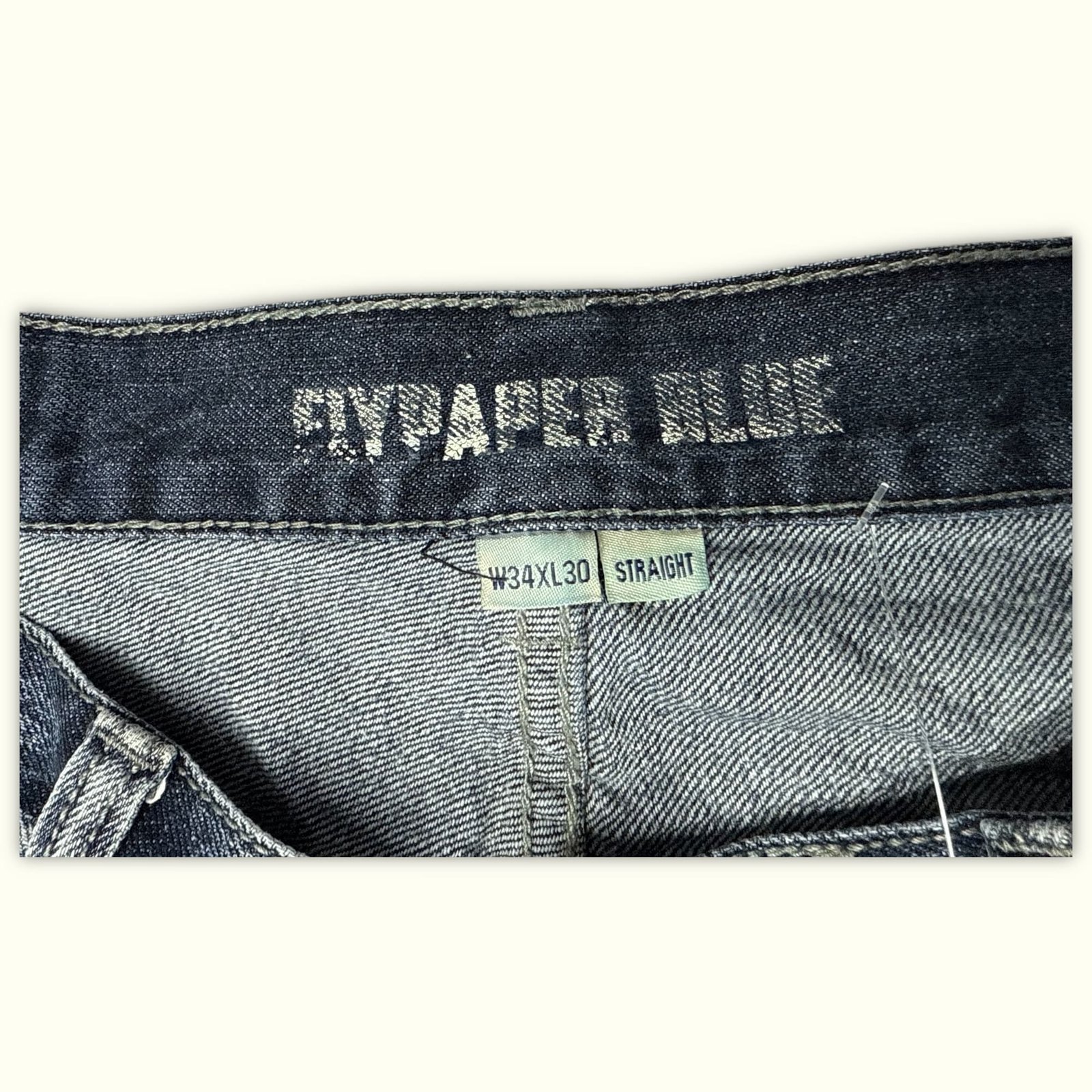 Flypaper Blue Jean Regular Homme 2000s Y2K – W34