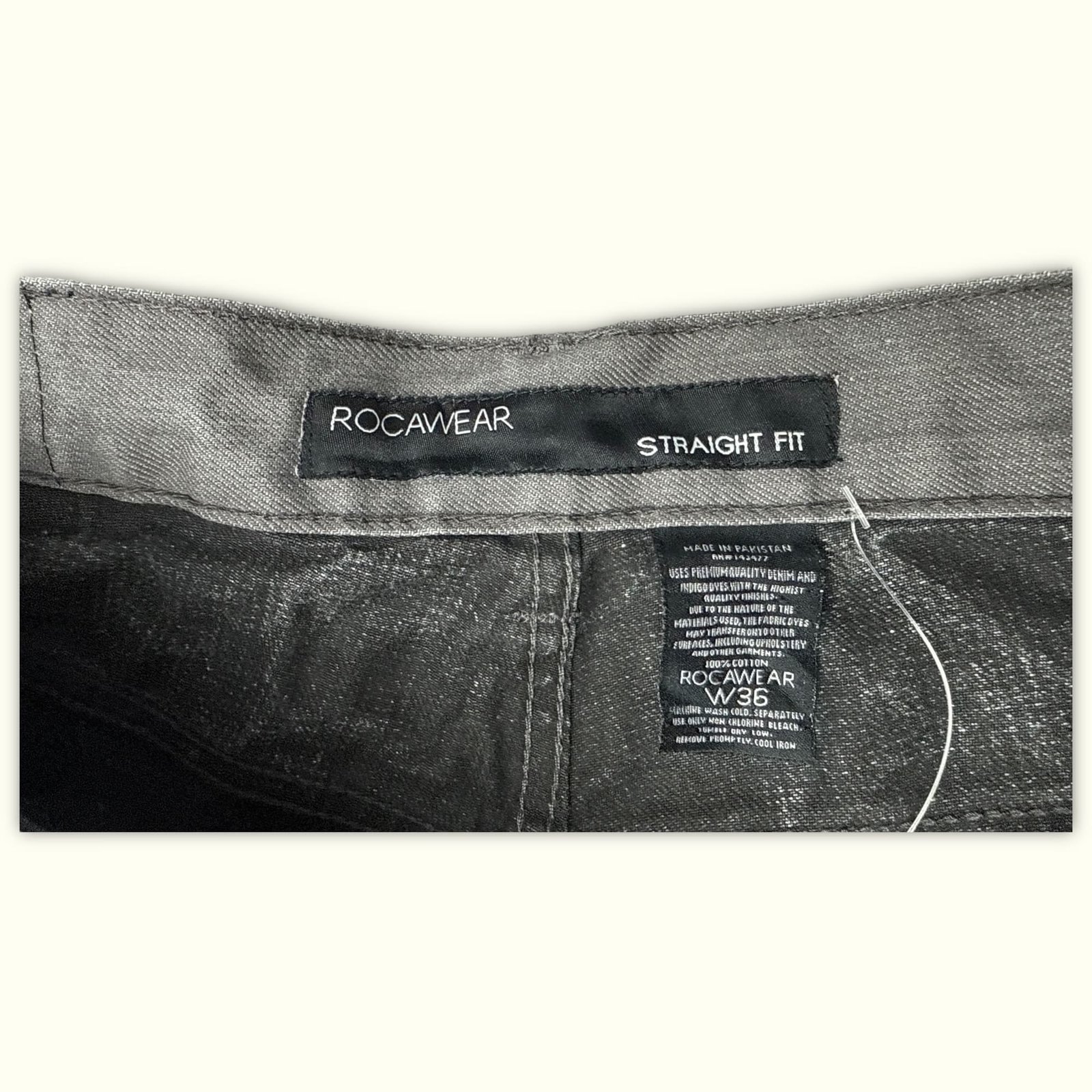 Rocawear Jean Regular Homme 2000s Streetwear – W36