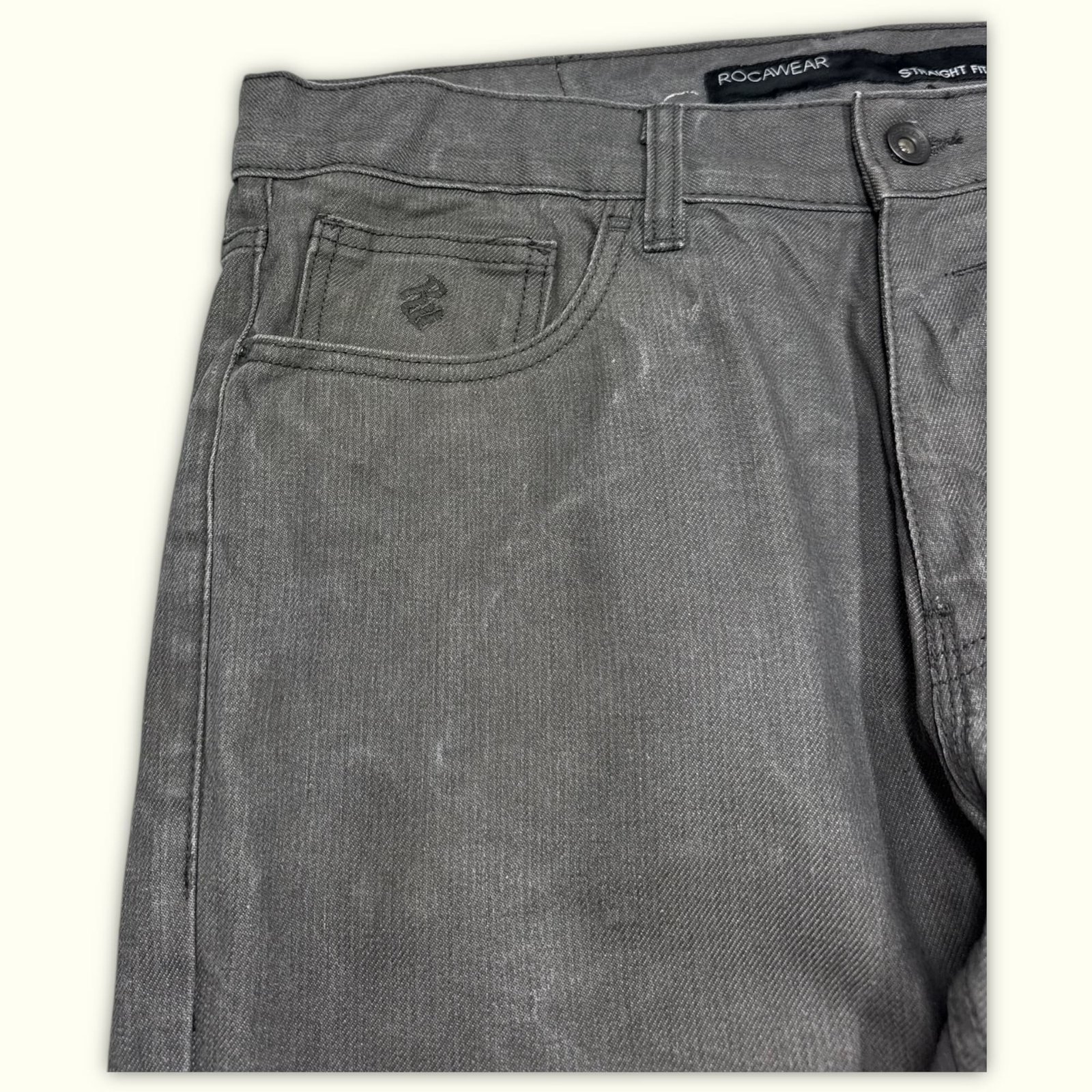 Rocawear Jean Regular Homme 2000s Streetwear – W36
