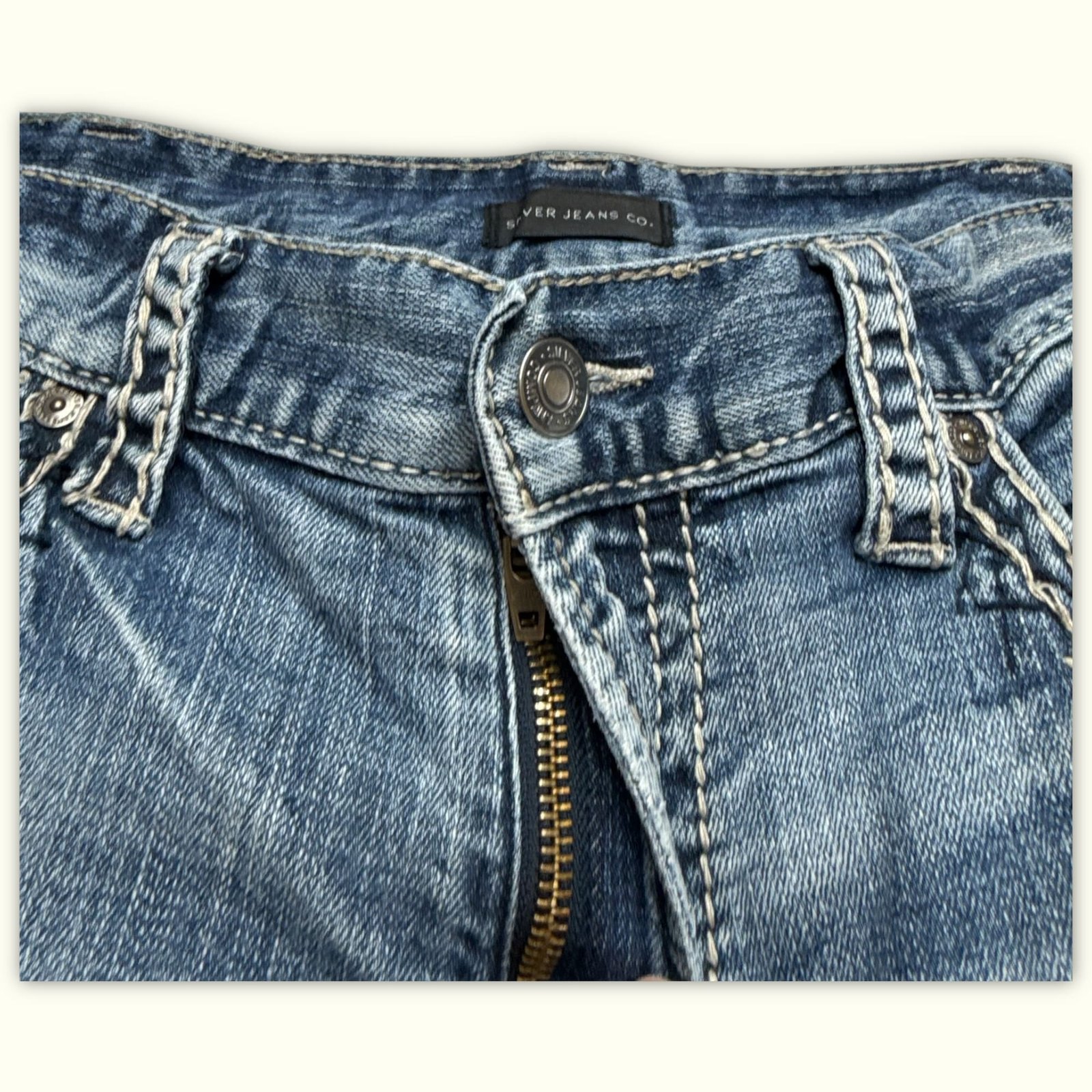 Silver Jeans Co. Jean Relaxed Homme 2010s Y2K – W36