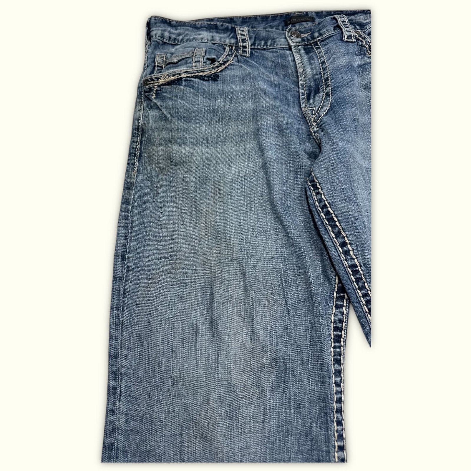 Silver Jeans Co. Jean Relaxed Homme 2010s Y2K – W36