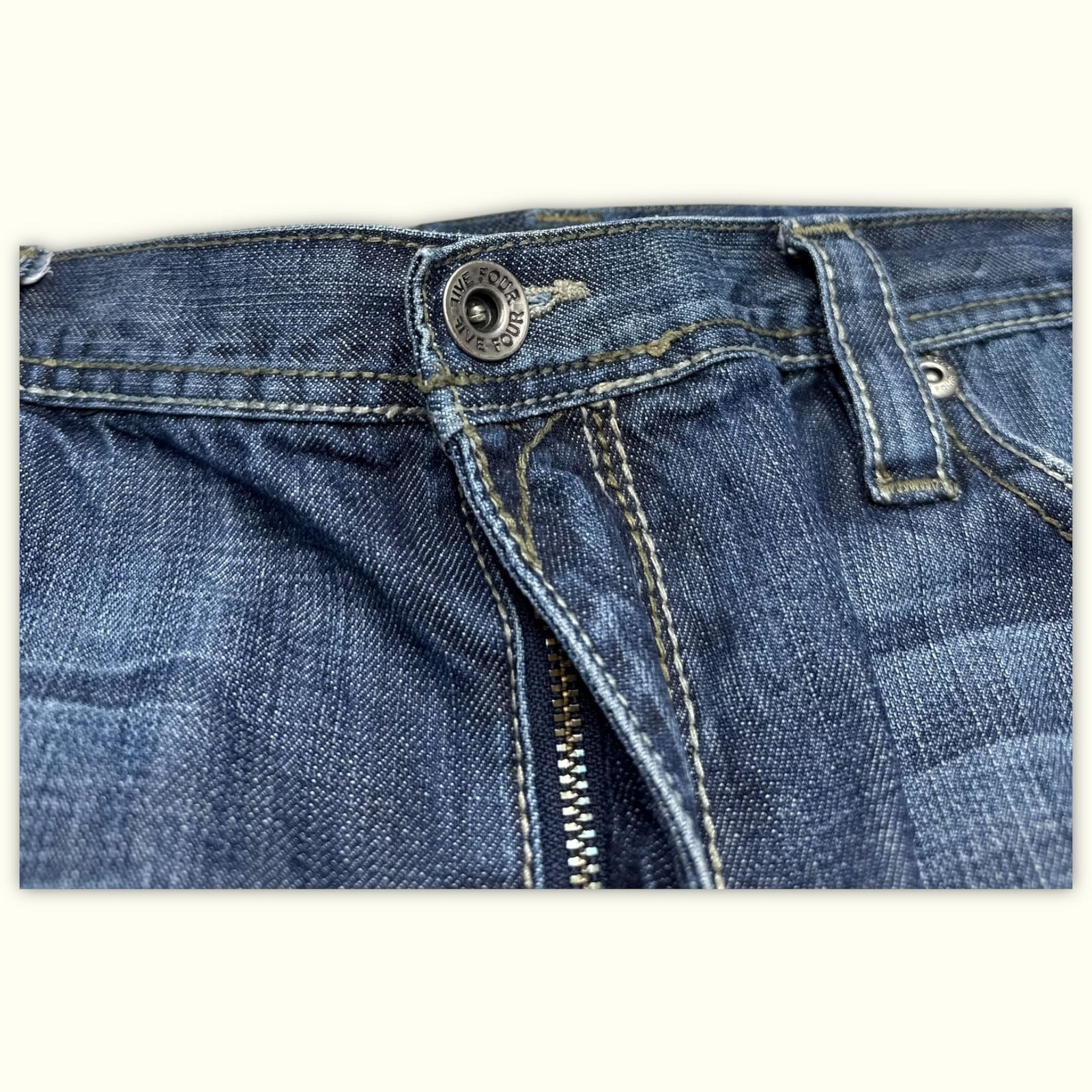 Five Four Jean Regular Homme 2000s Y2K – W40