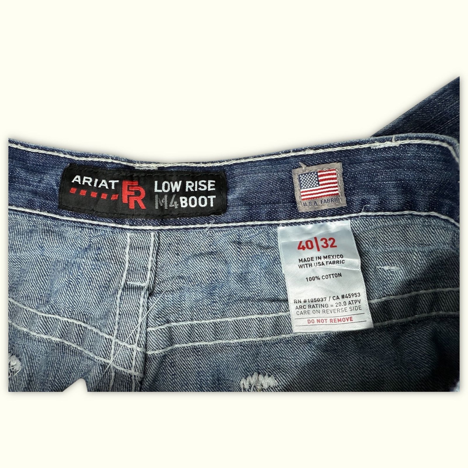 Ariat Jean Relaxed Homme 2010s Workwear – W40