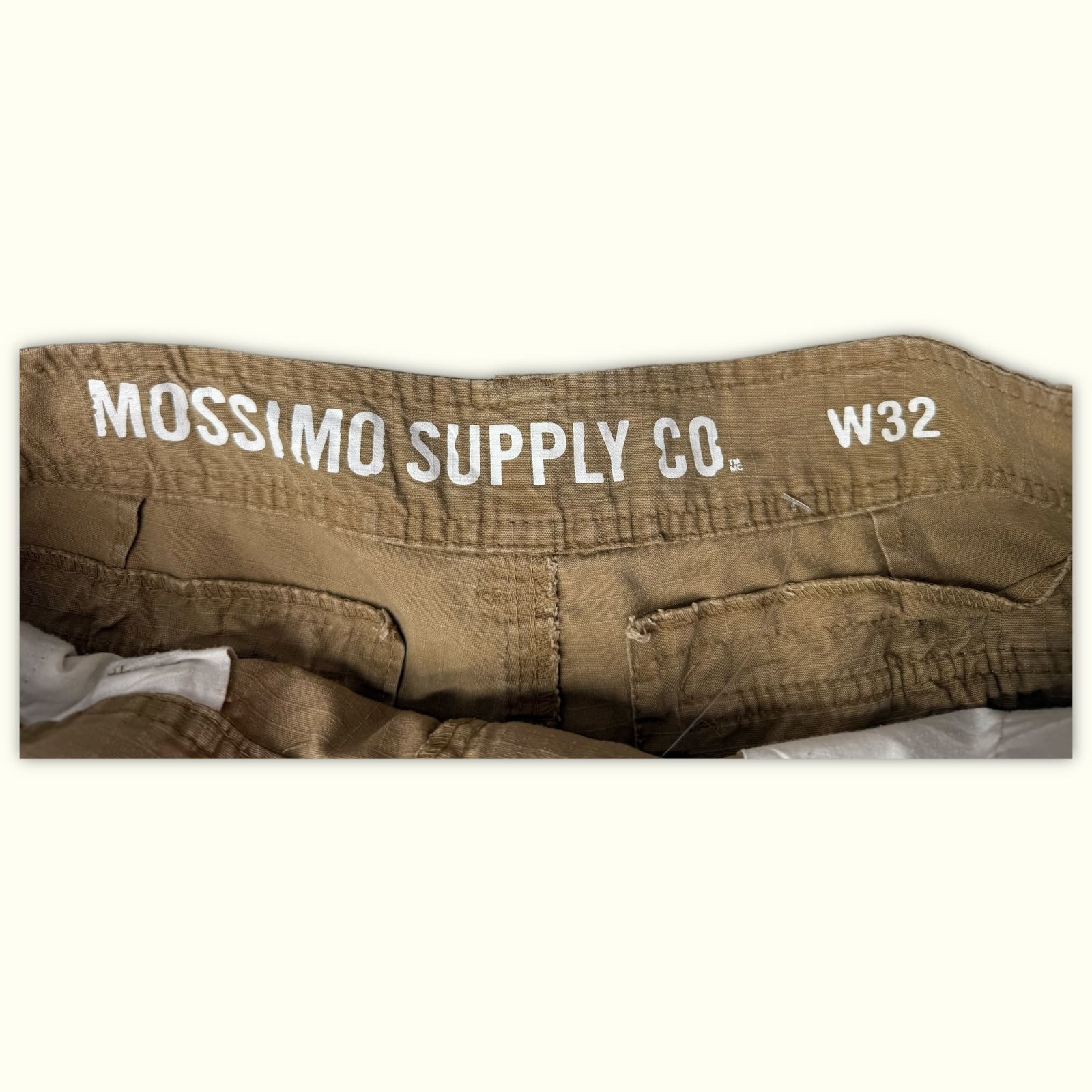 Mossimo Supply Co. Short Regular Homme Utility – W32