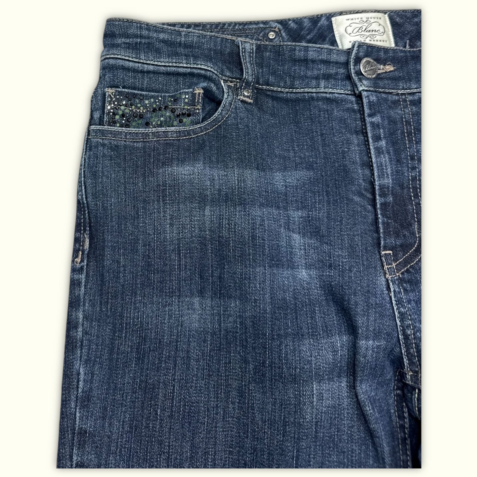 White House Black Market Jean Regular Femme 2000s Y2K – W30