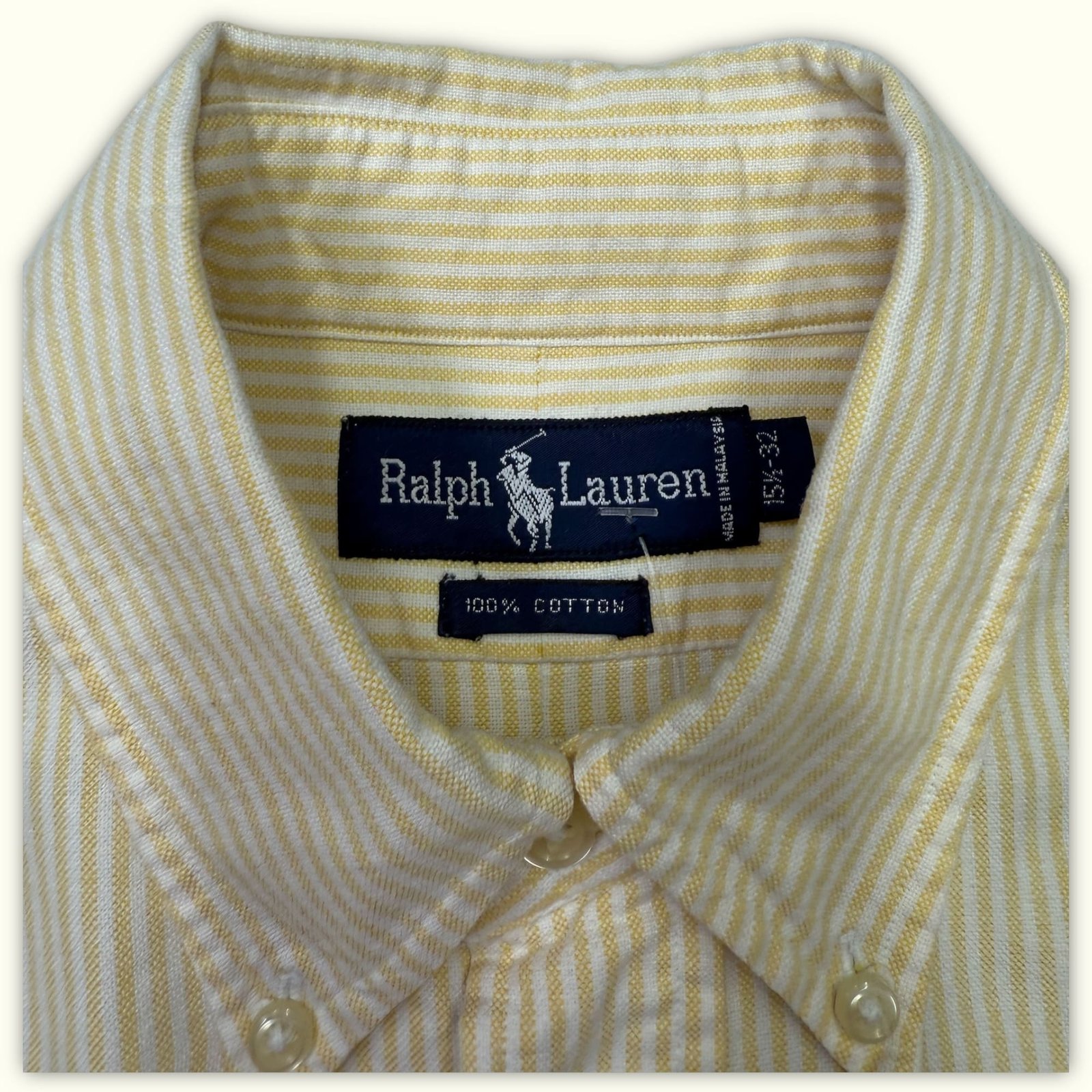 Ralph Lauren Chemise Regular Homme 1990s Preppy – M
