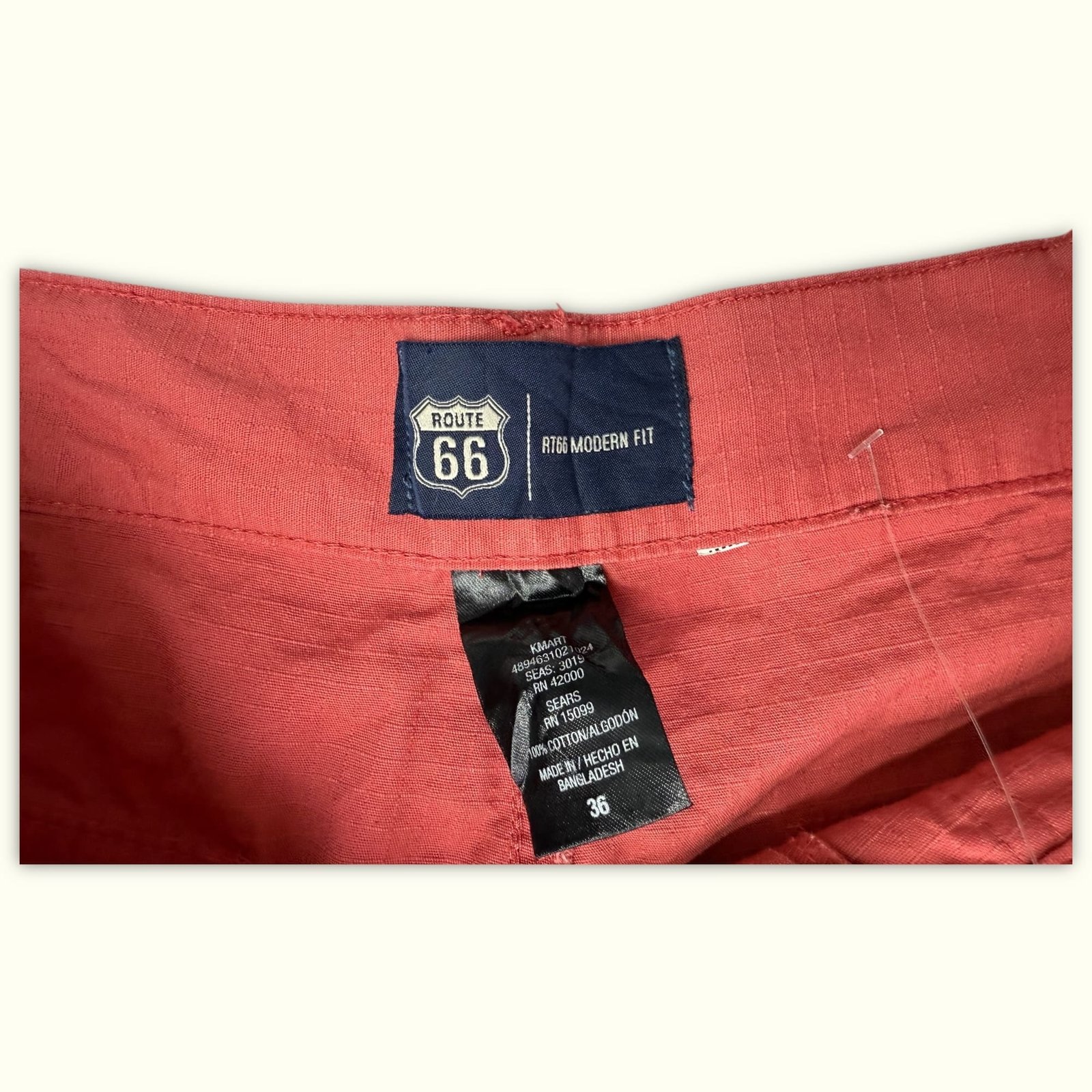 Route 66 Short Regular Homme Utility – W36