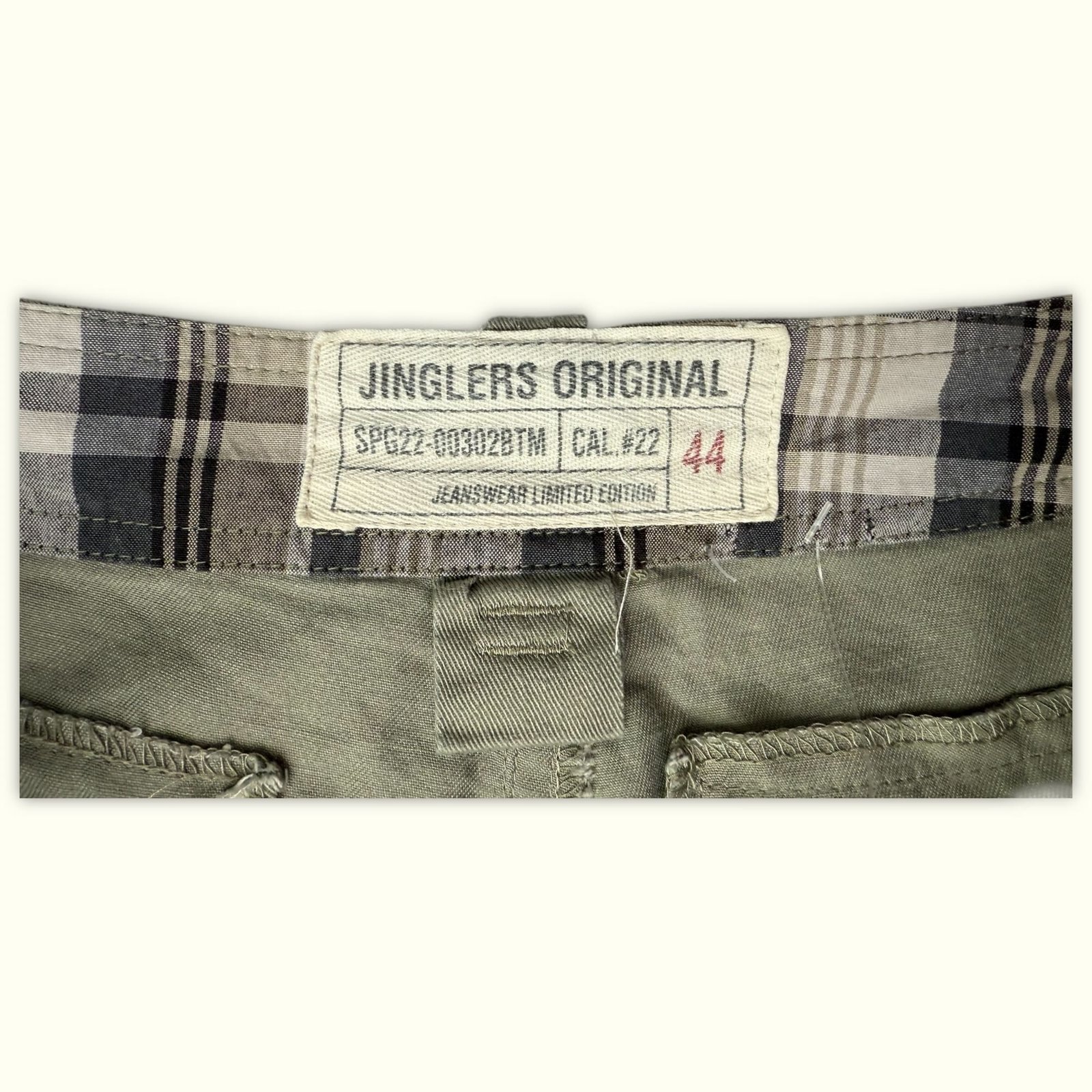 Jinglers Original Short Regular Homme Utility – W44