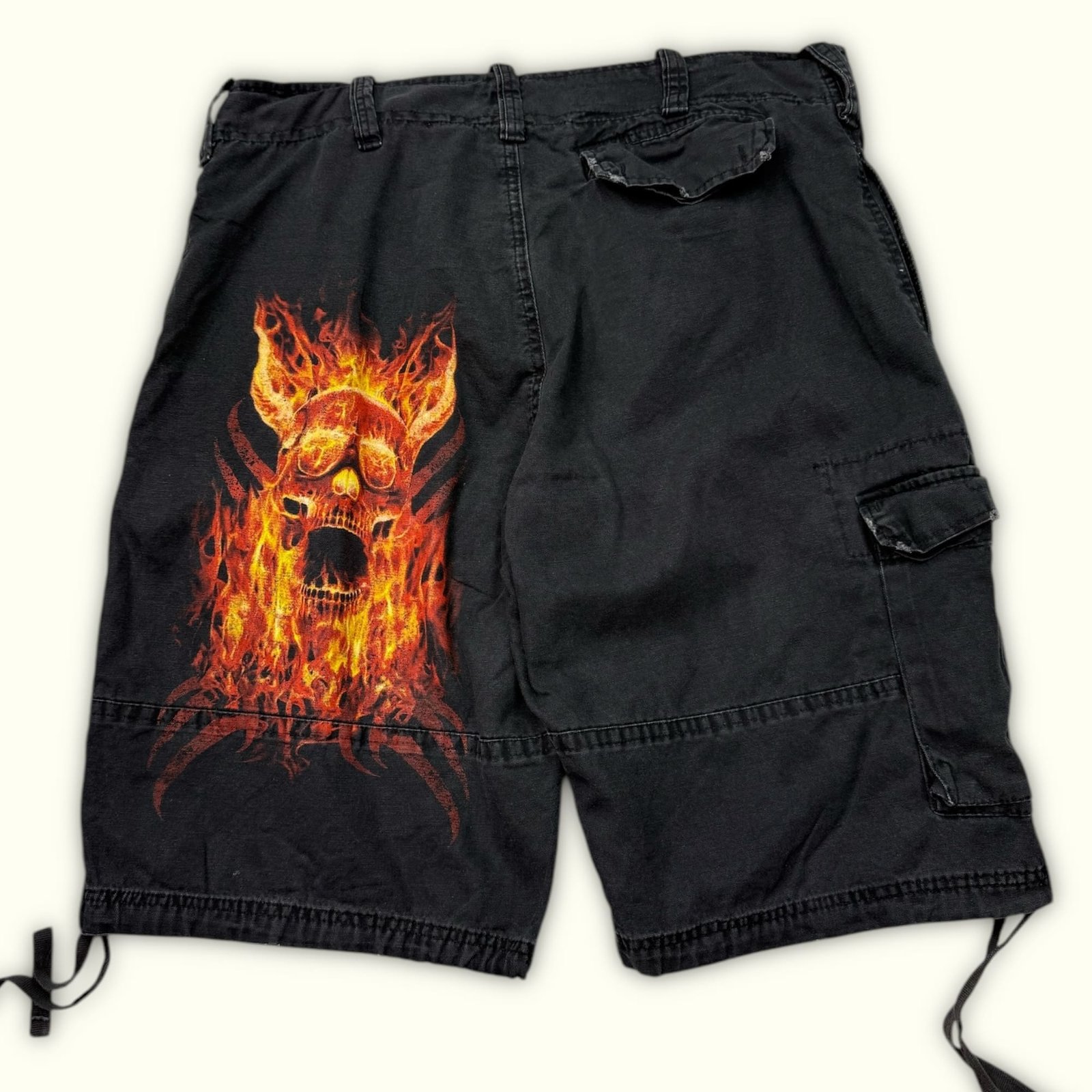 Spiral Short Large Homme Goth – XL