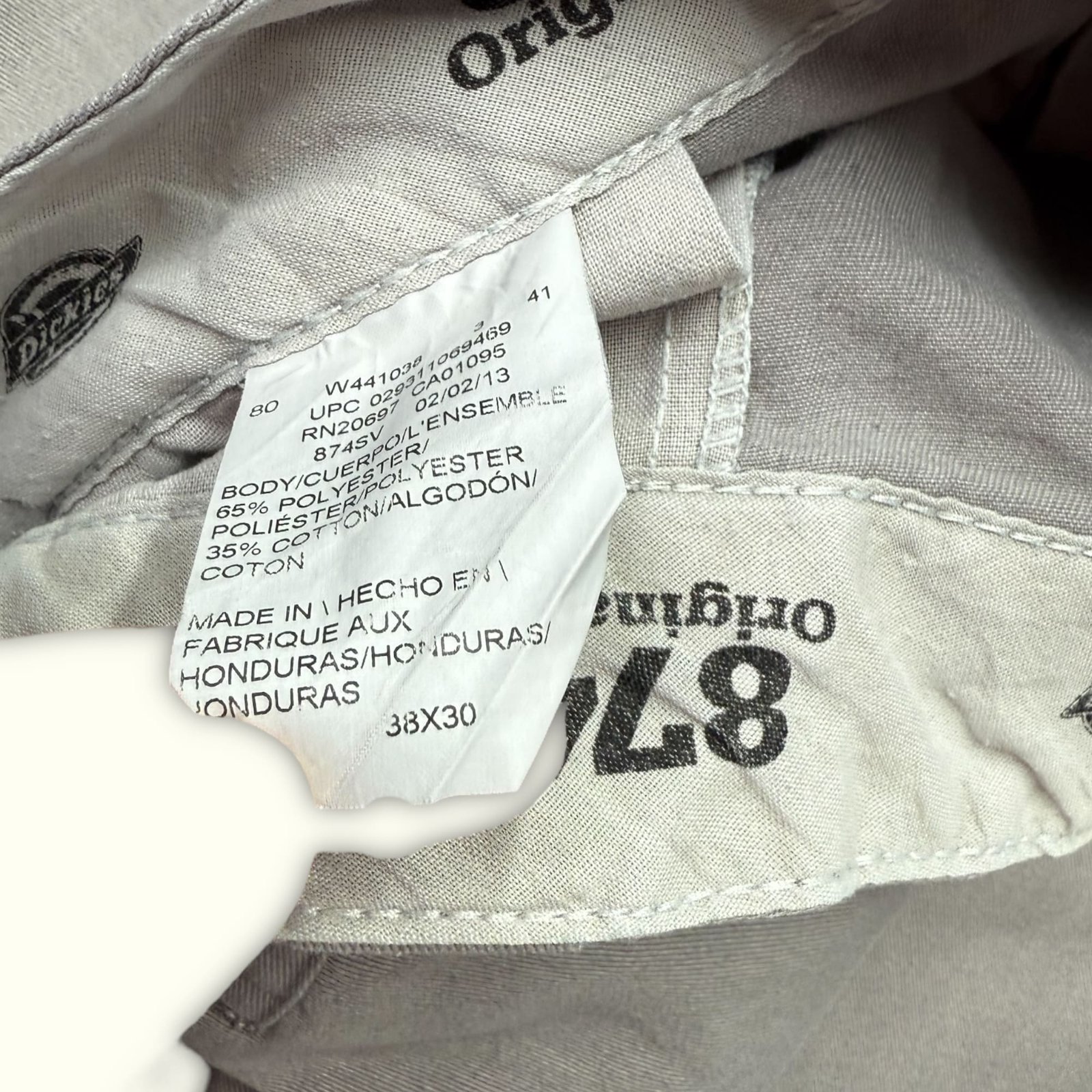Dickies Chino Regular Homme Workwear – W38