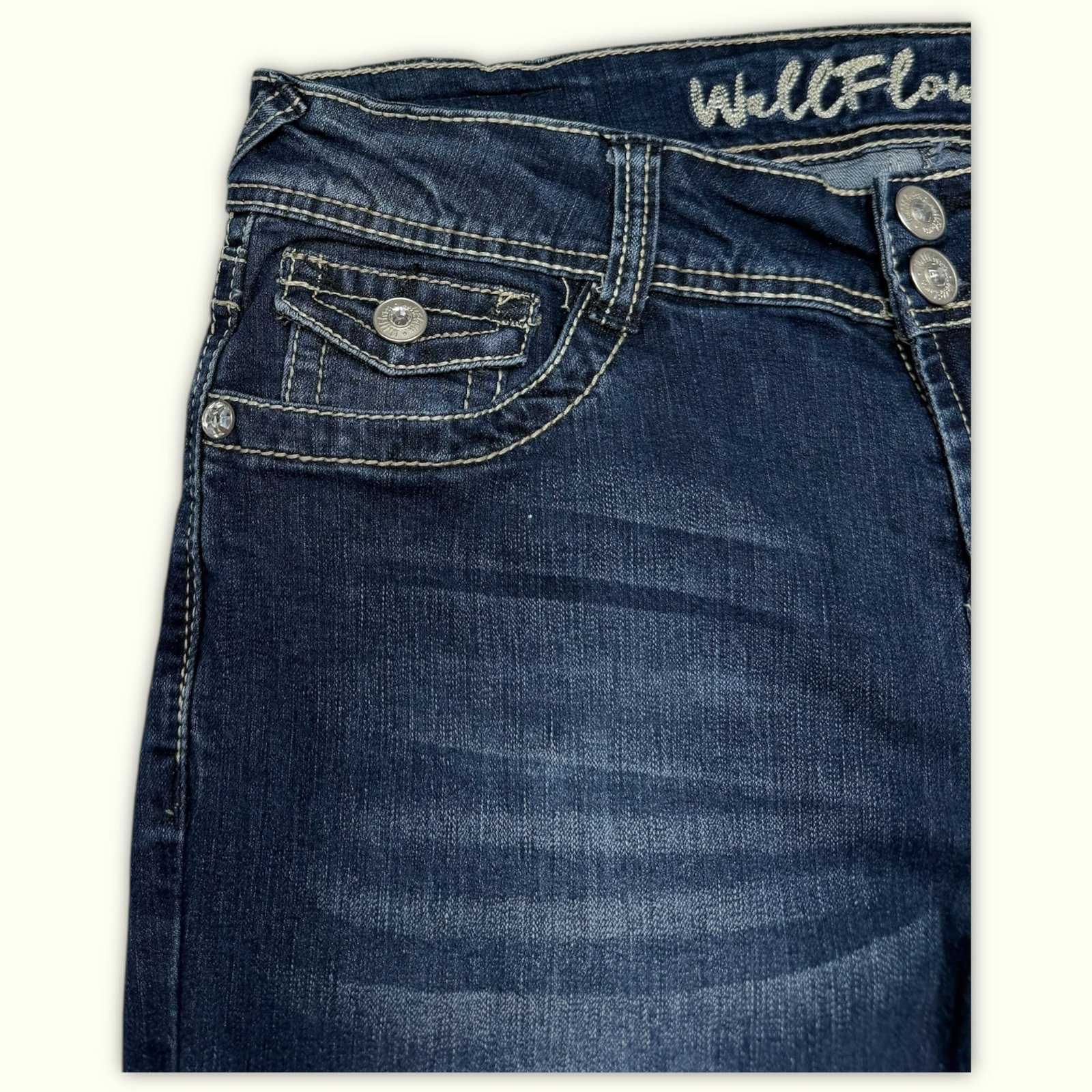 Wallflower Jean Bootcut Femme 2000s Y2K – W32