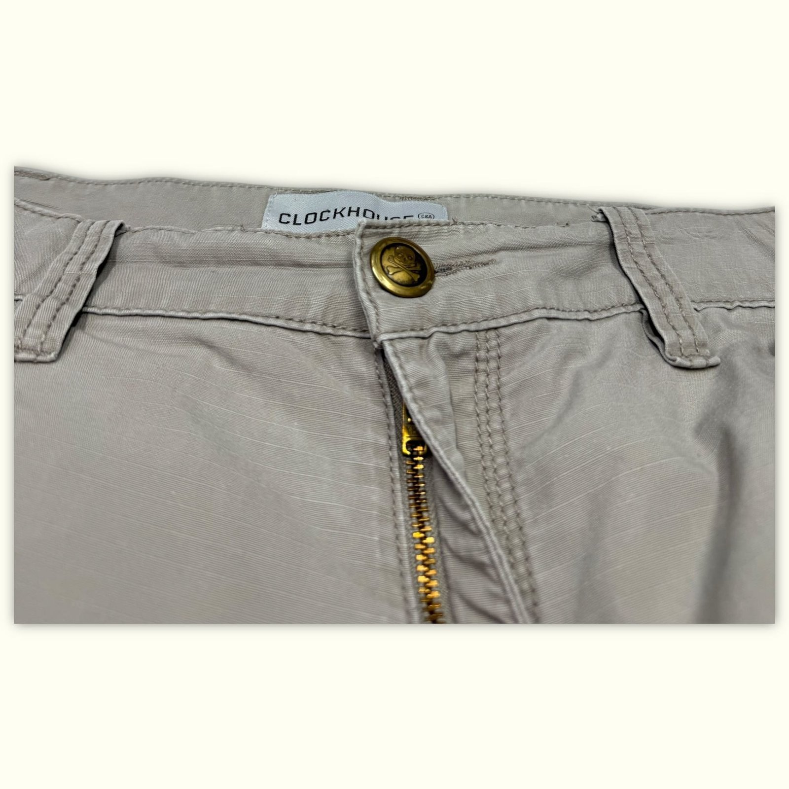 Clockhouse Pantalon cargo Regular Homme 2000s Utility – W34