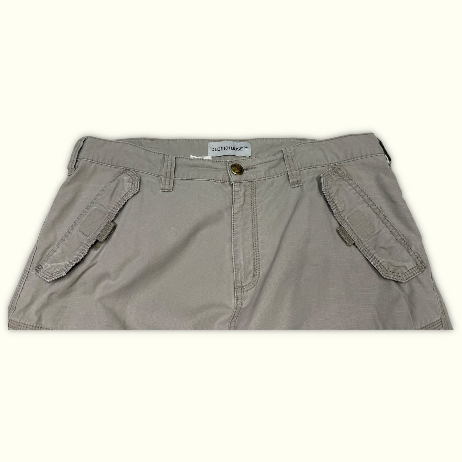 Clockhouse Pantalon cargo Regular Homme 2000s Utility – W34