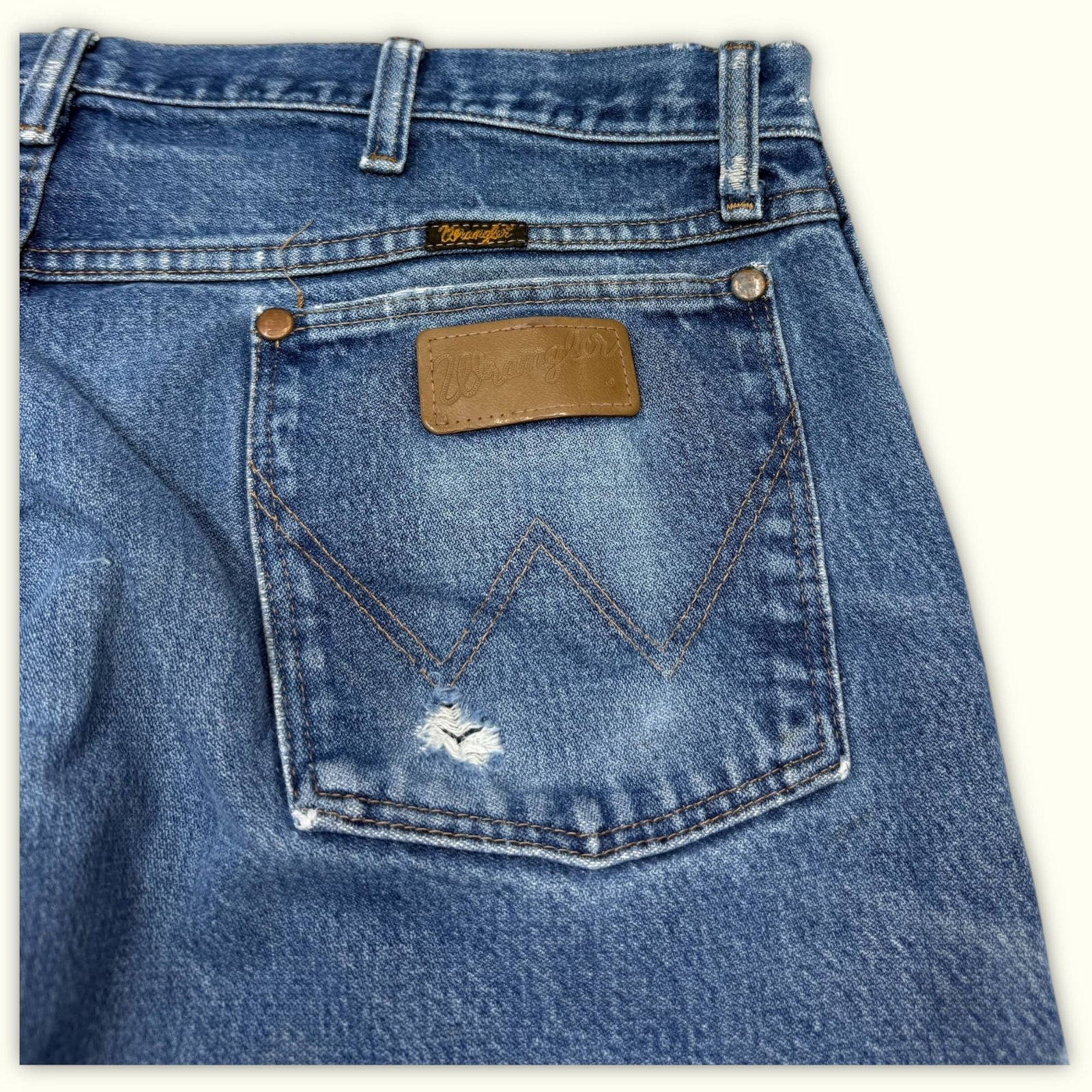 Wrangler Jean Regular Homme 1990s Western – W40