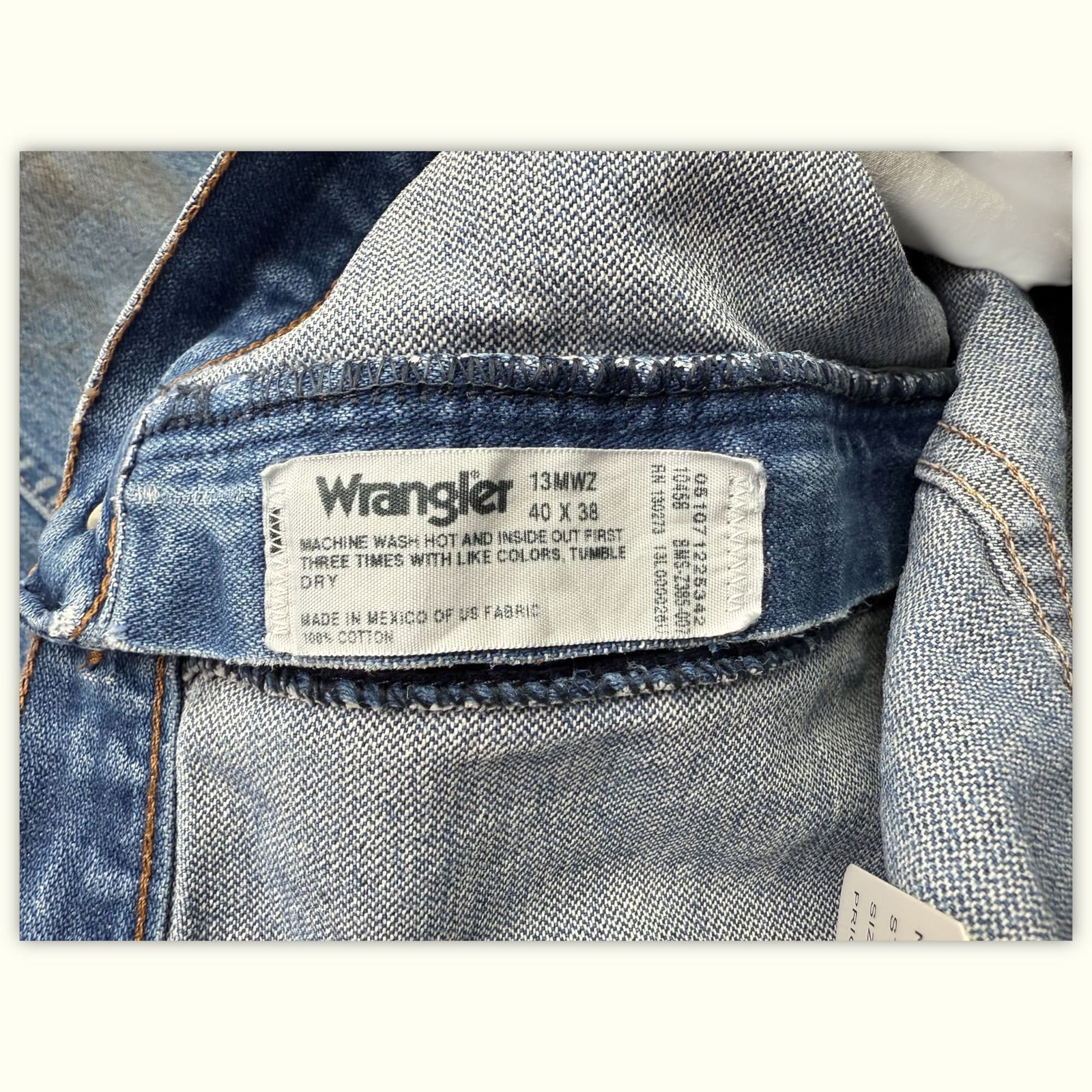 Wrangler Jean Regular Homme 1990s Western – W40