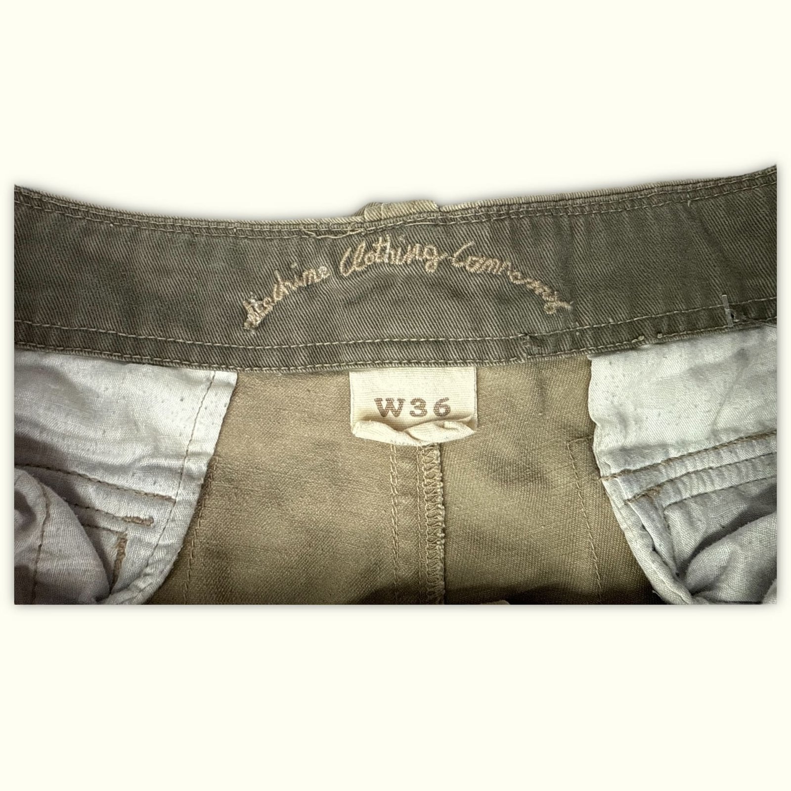 Machine Clothing Company Short Large Homme Utility – W36