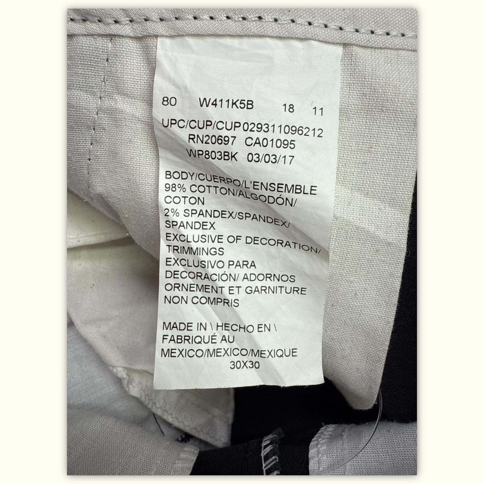 Dickies Chino Slim Homme Workwear – W30