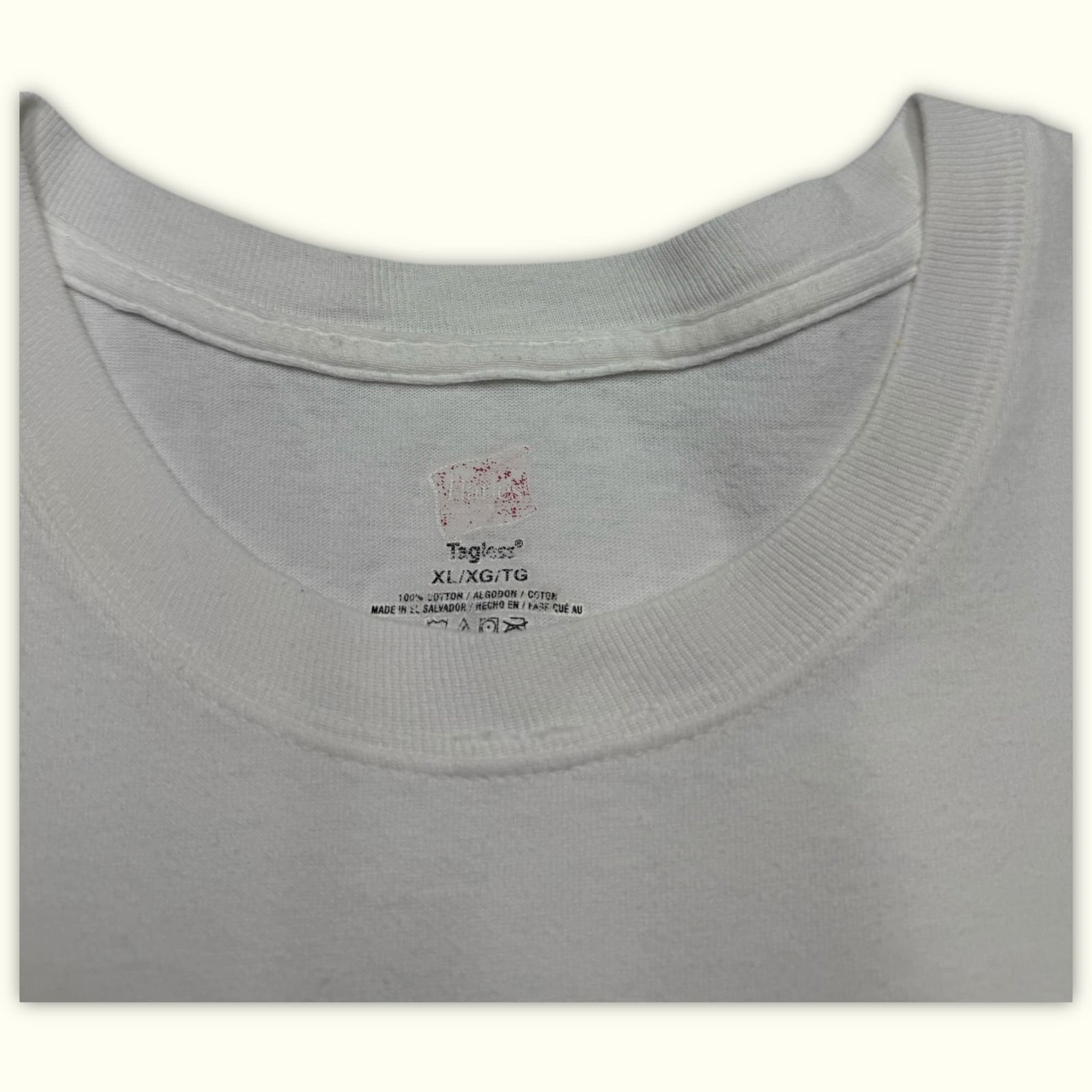 Hanes T-shirt Regular Homme 2010s Vintage – XL