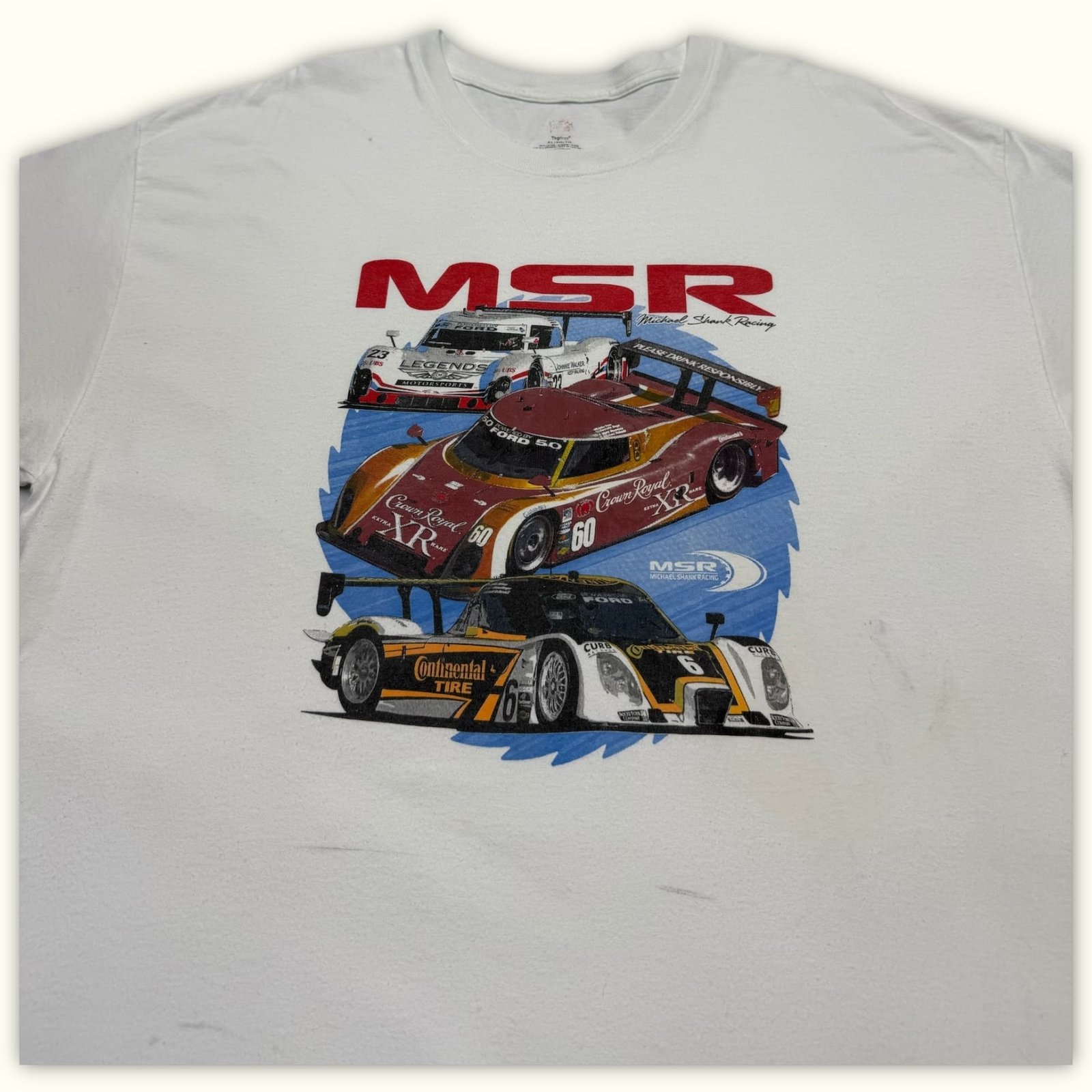 Hanes T-shirt Regular Homme 2010s Vintage – XL