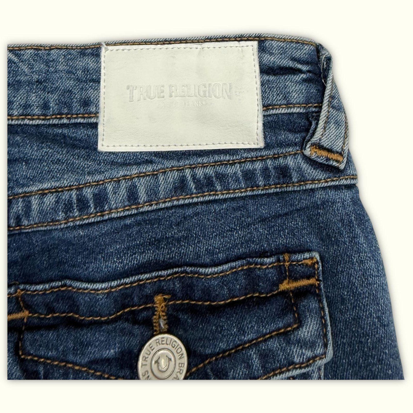 True Religion Jean Bootcut Femme Y2K – W28