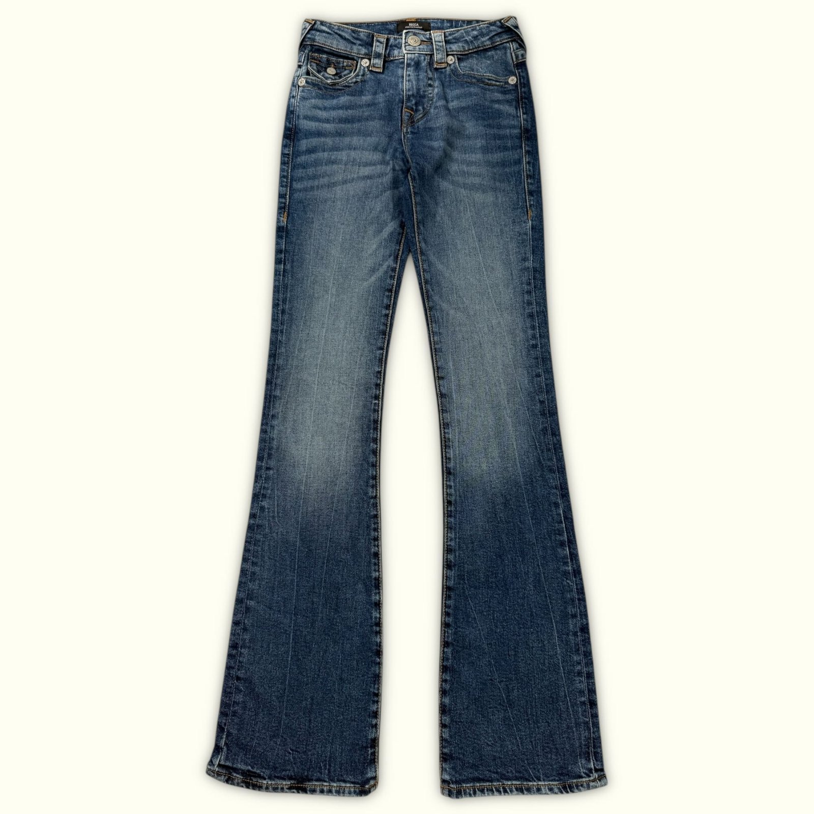 True Religion Jean Bootcut Femme 2010s Y2K – W24
