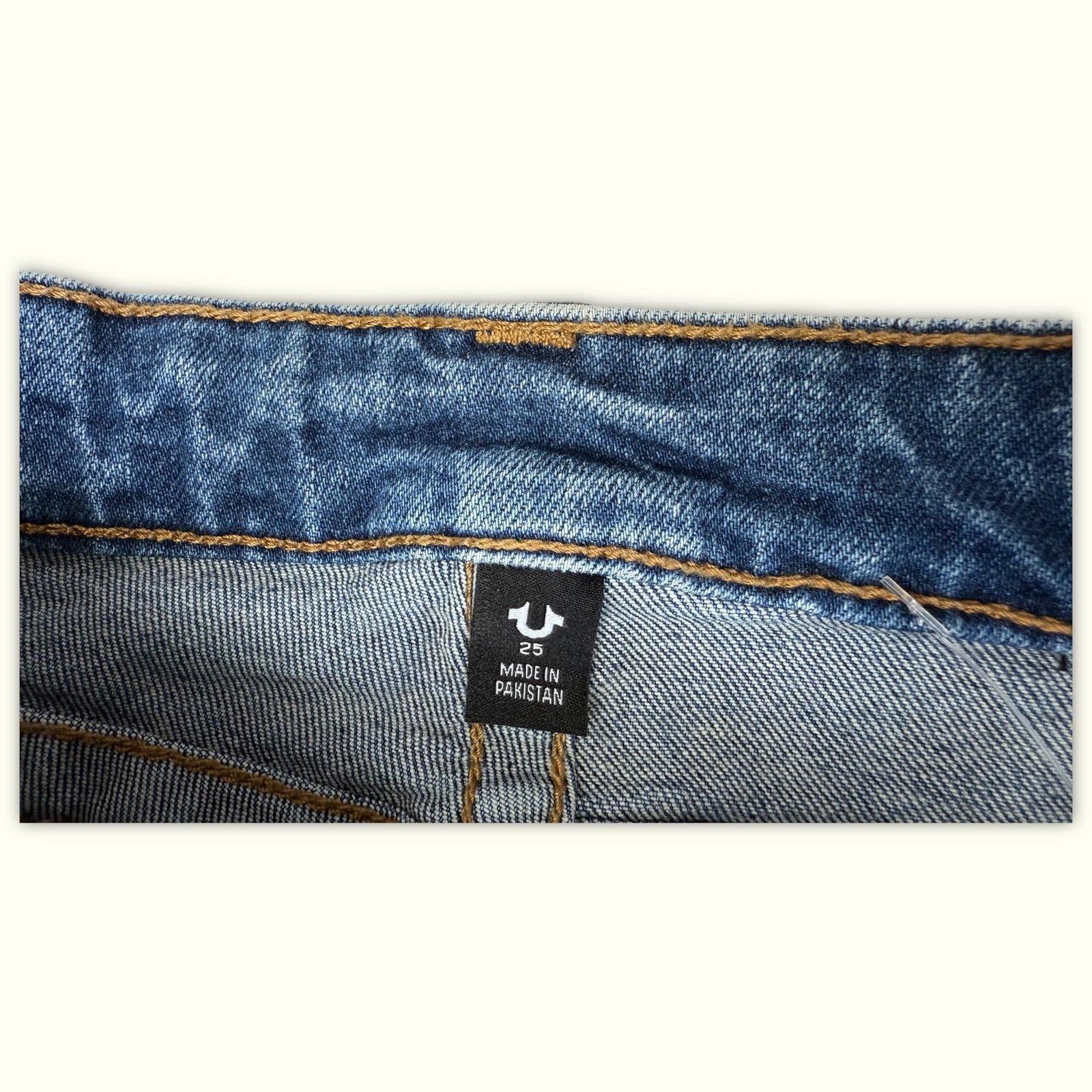 True Religion Jean Regular Femme 2010s Y2K – W25