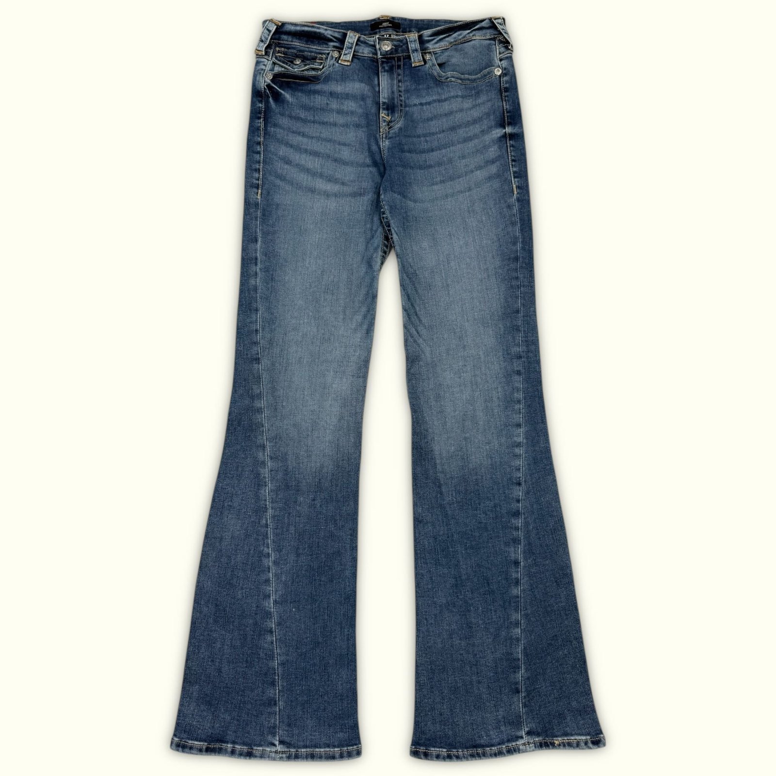 True Religion Jean Évasé Femme Y2K – W31
