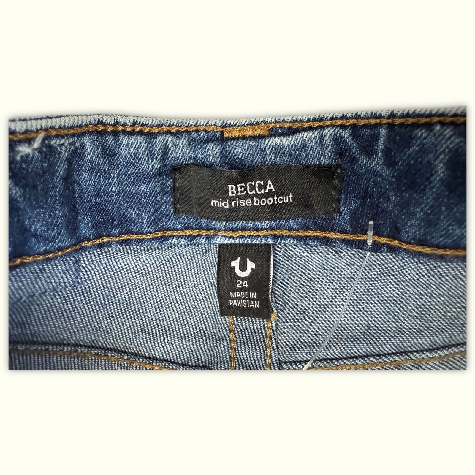 True Religion Jean Regular Femme 2010s Y2K – W24