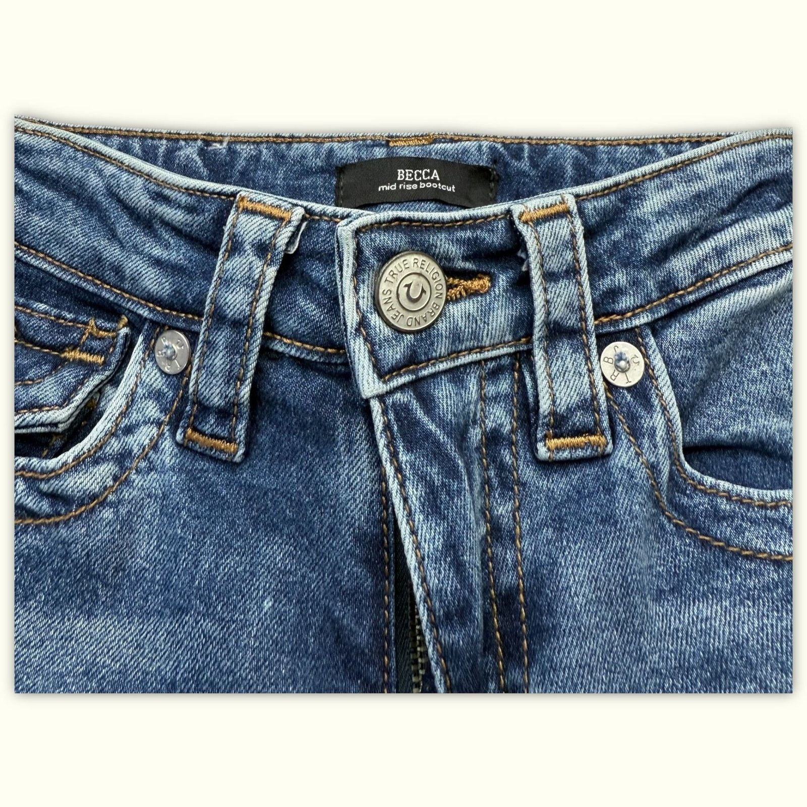 True Religion Jean Regular Femme 2010s Y2K – W24