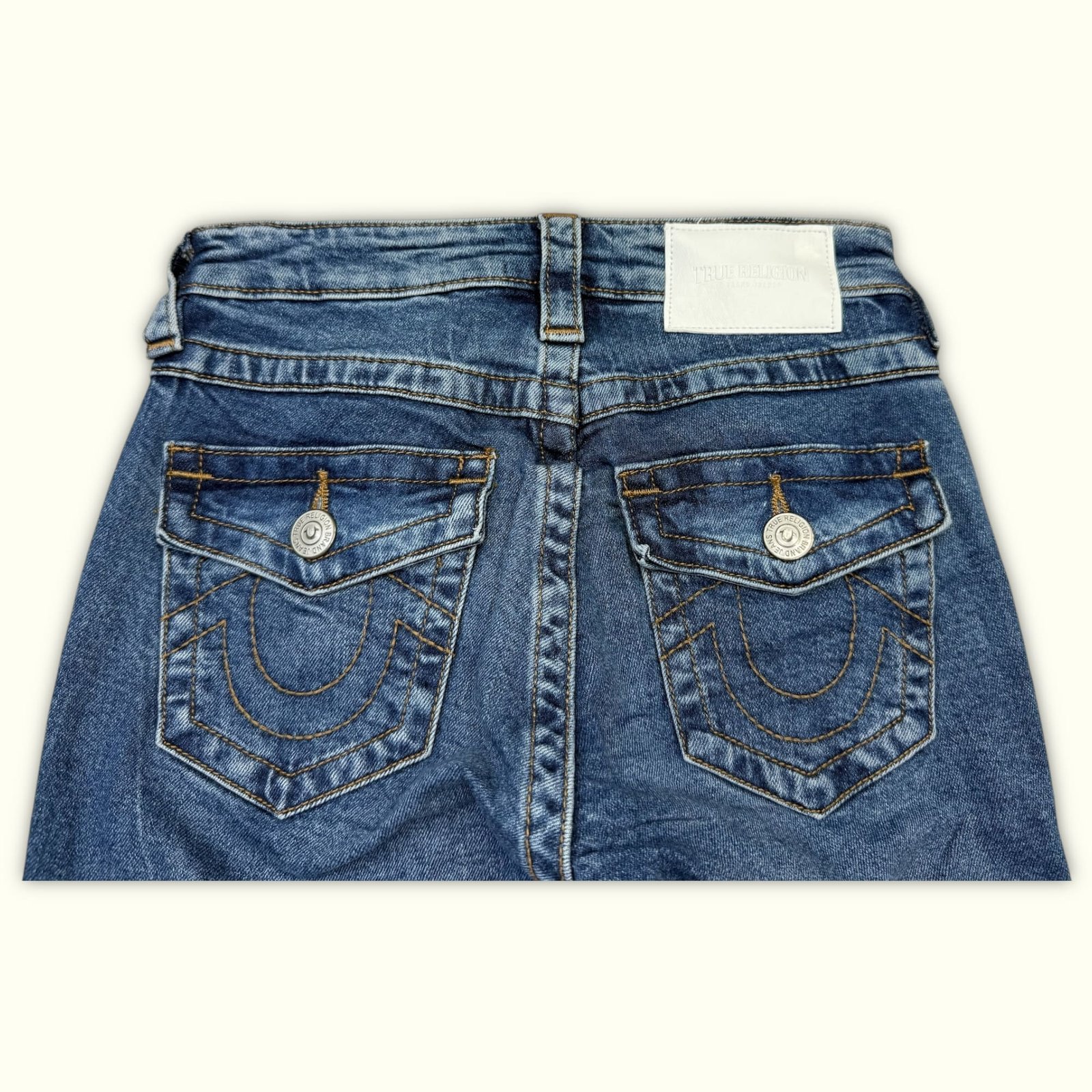 True Religion Jean Évasé Femme Y2K – W24