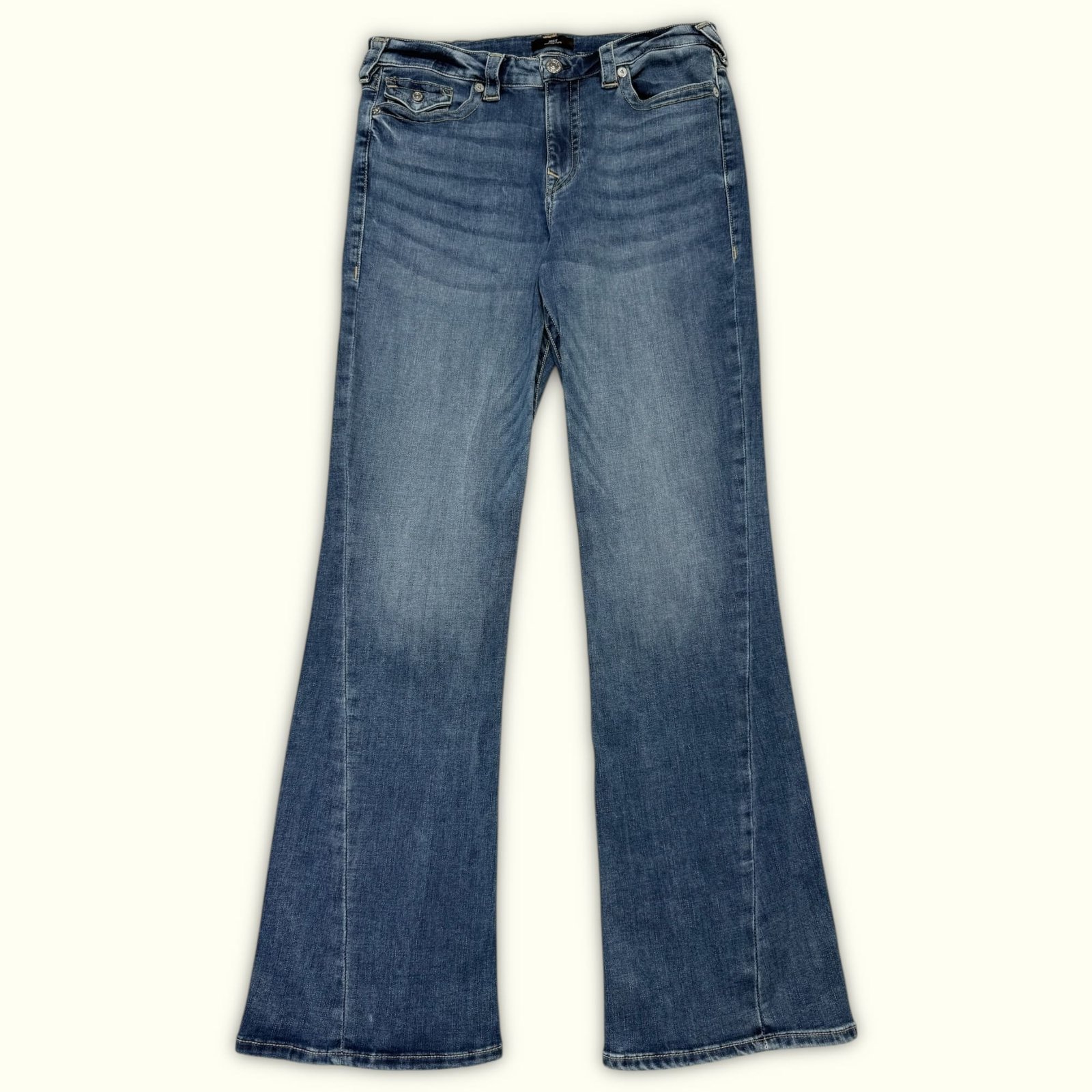 True Religion Jean Évasé Femme Y2K – W34