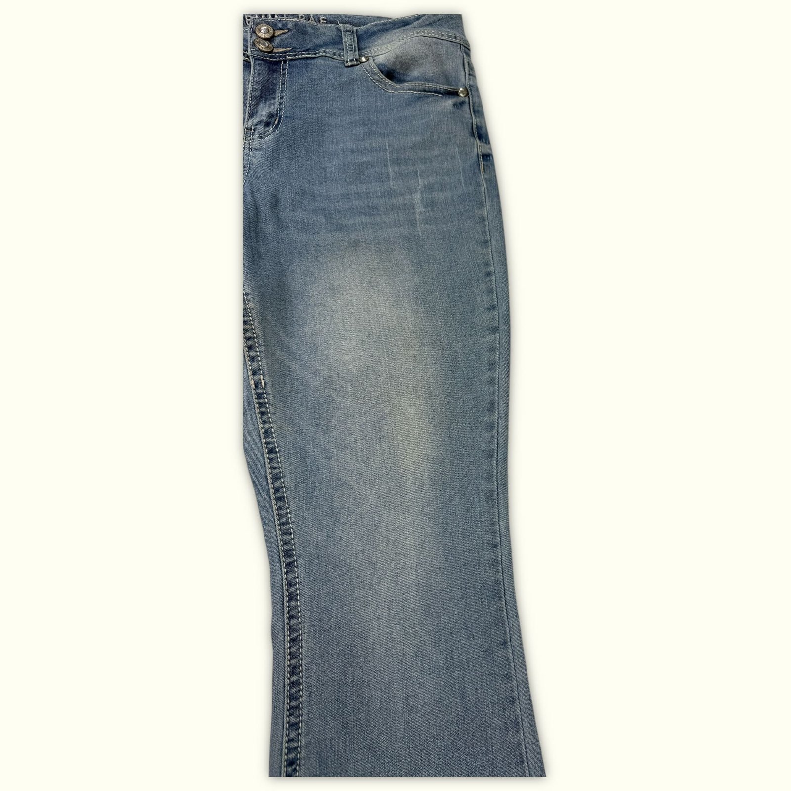 Gemma Rae Jean Évasé Femme 2000s Y2K – W34