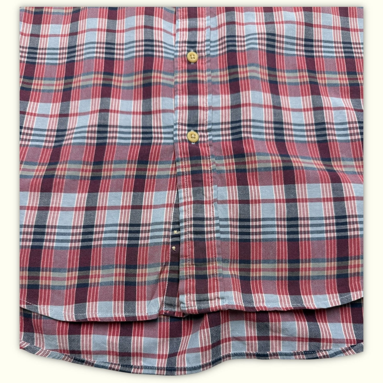 Tommy Hilfiger Chemise Regular Homme 2000s Preppy – L