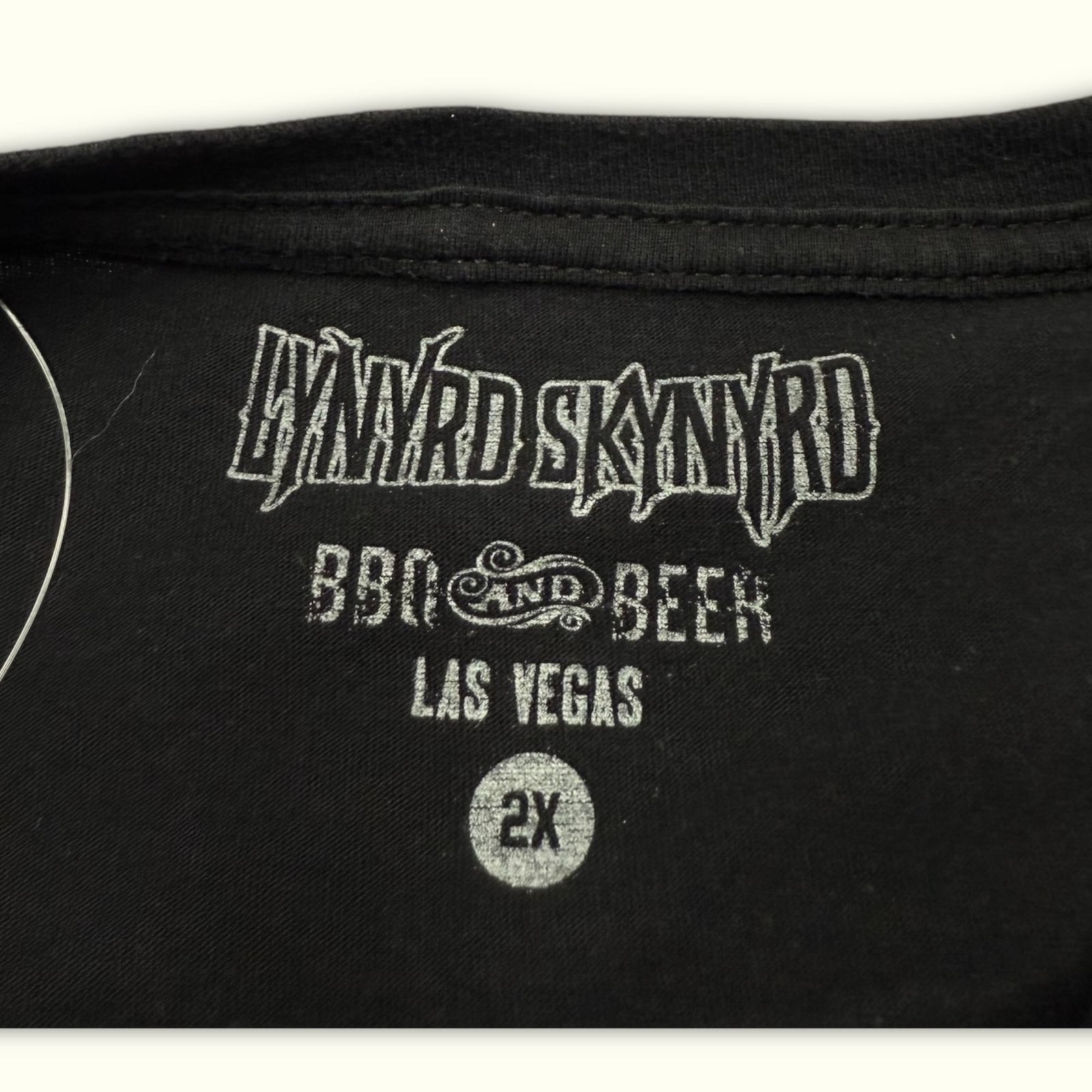 Lynyrd Skynyrd Bbq & Beer T-shirt Oversized Mężczyźni 2010s Rockabilly – XXL
