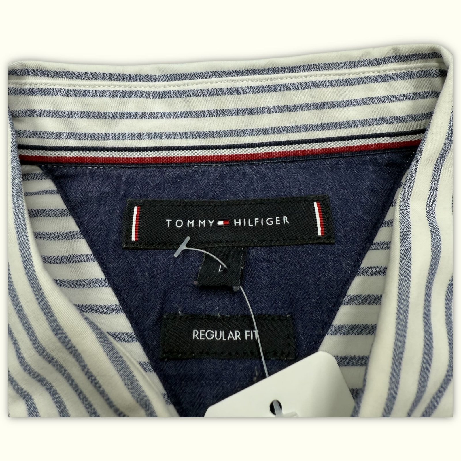 Tommy Hilfiger Chemise Regular Homme Preppy – L