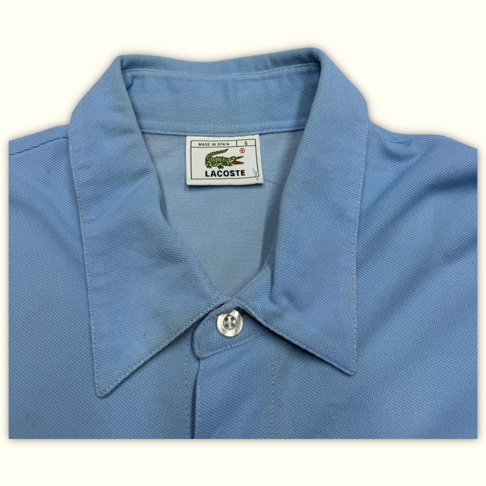 Lacoste Chemise Relaxed Homme 1980s Vintage – XL